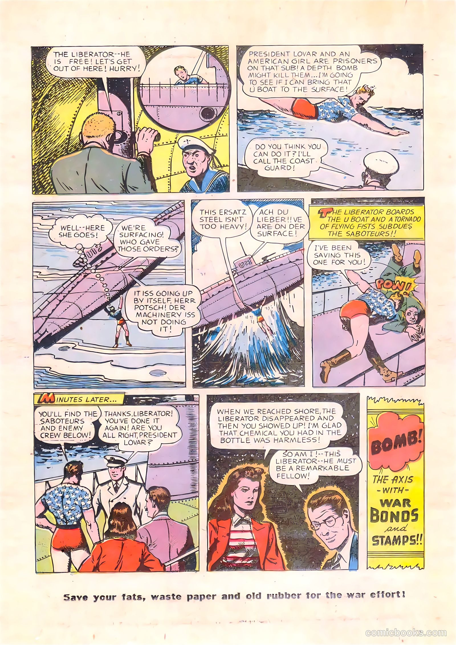Exciting Comics #34 (1944) — page 36 of 52