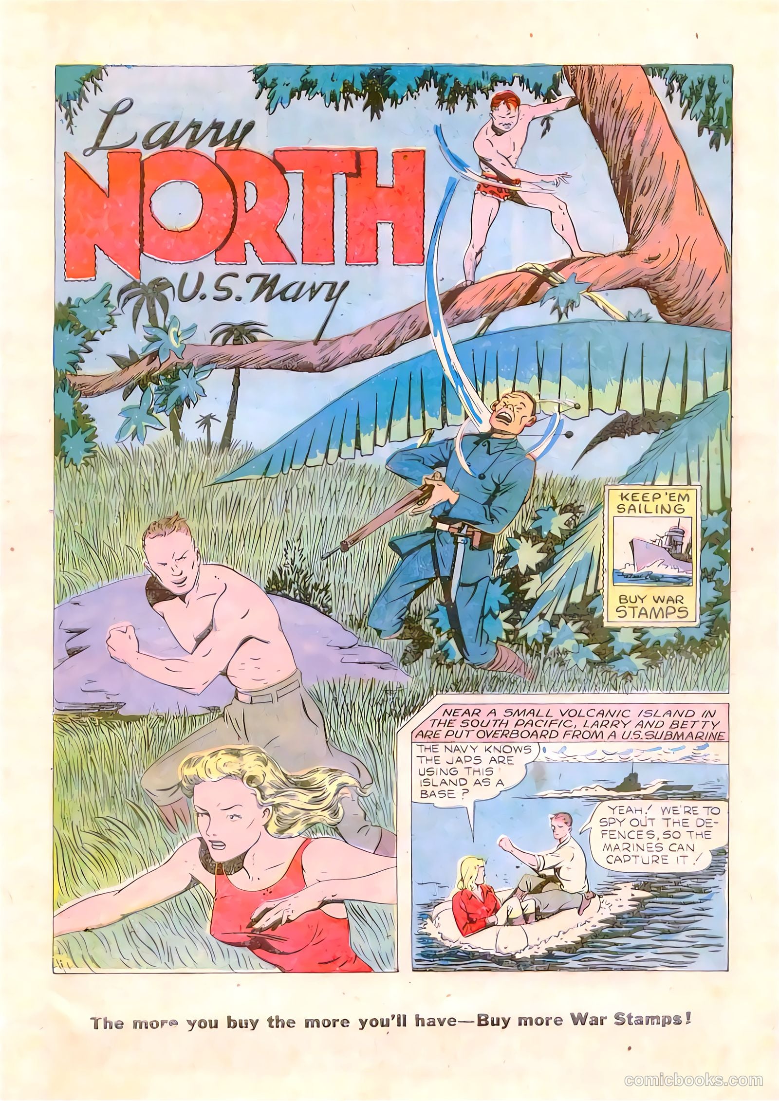 Exciting Comics #34 (1944) — page 45 of 52