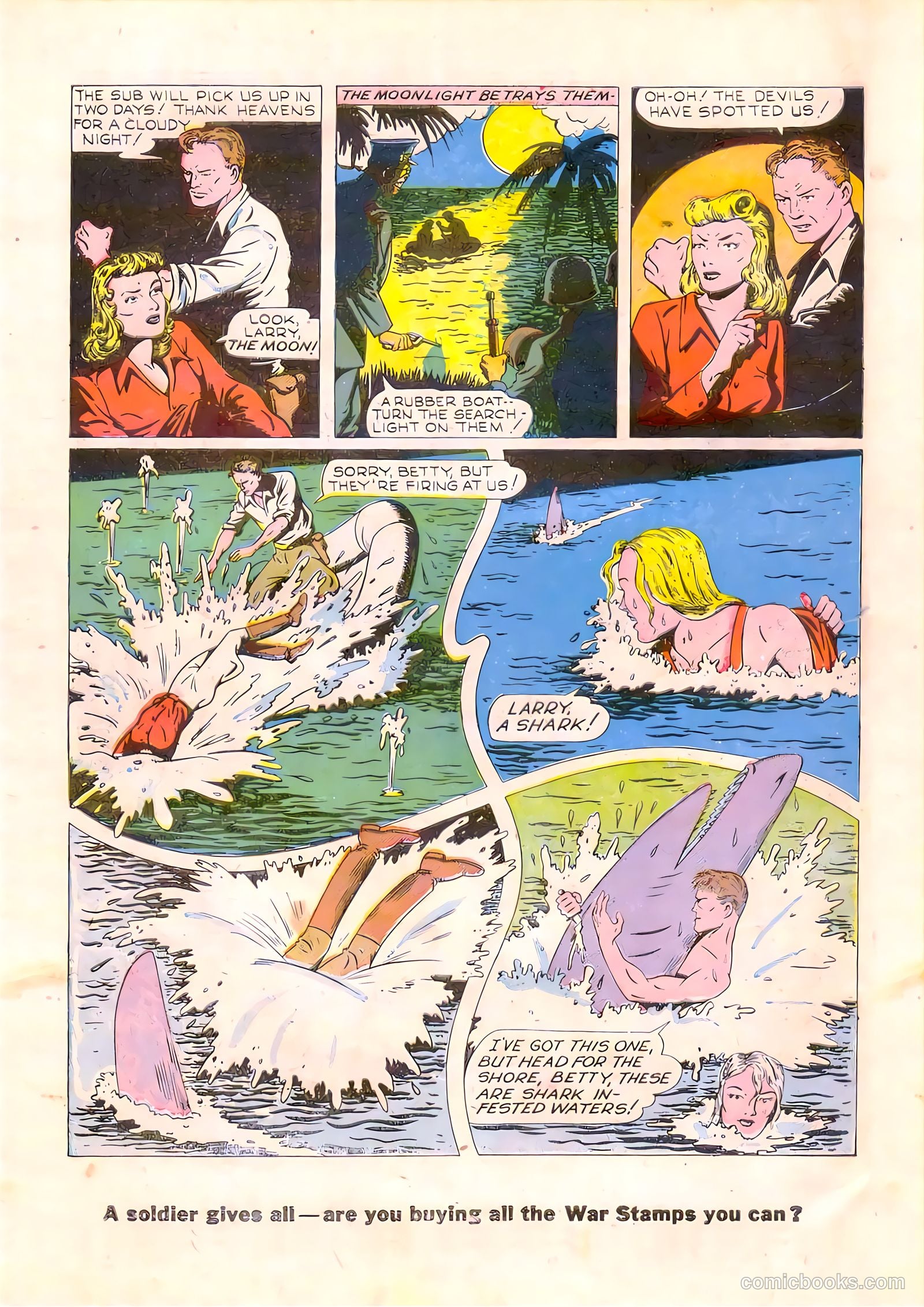 Exciting Comics #34 (1944) — page 46 of 52