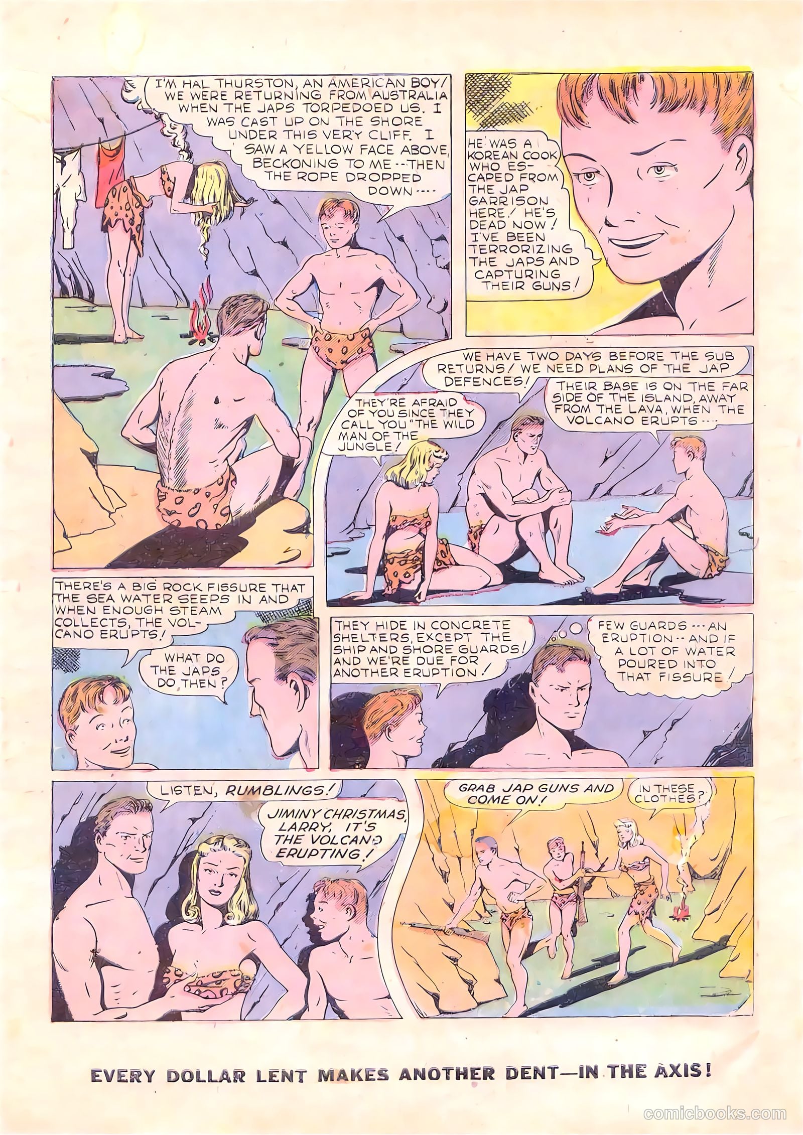 Exciting Comics #34 (1944) — page 48 of 52