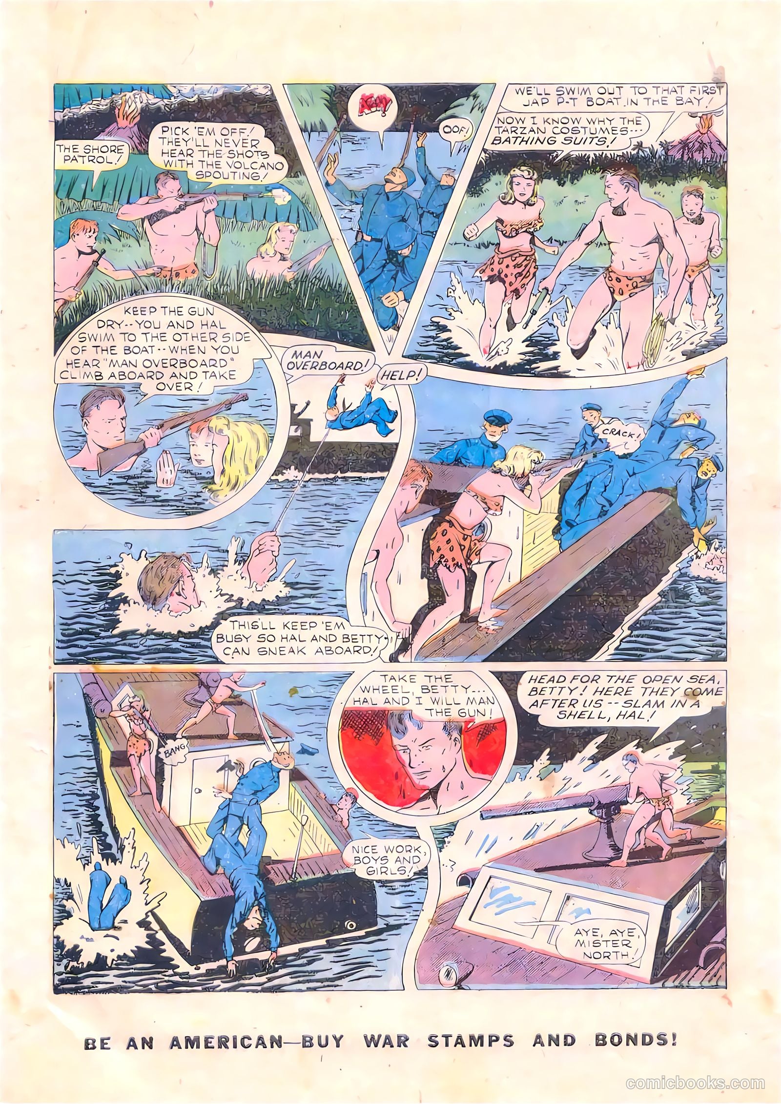Exciting Comics #34 (1944) — page 49 of 52