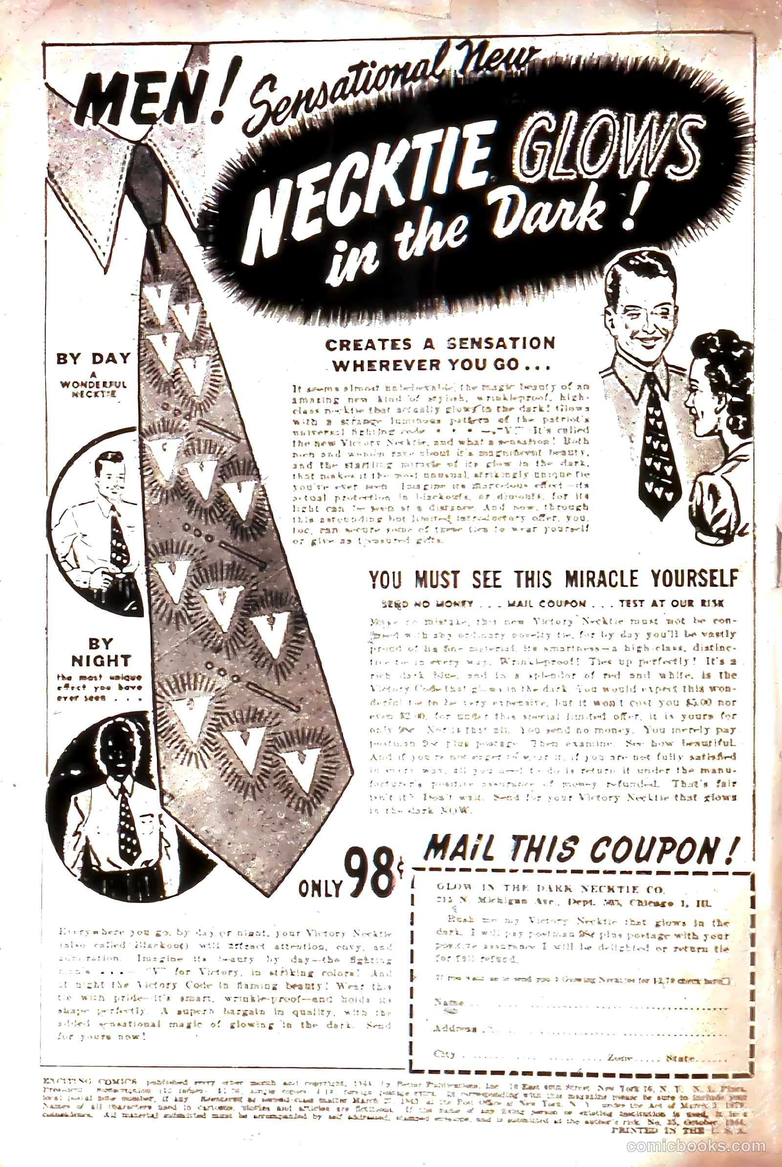 Exciting Comics #35 (1944) — page 2 of 52