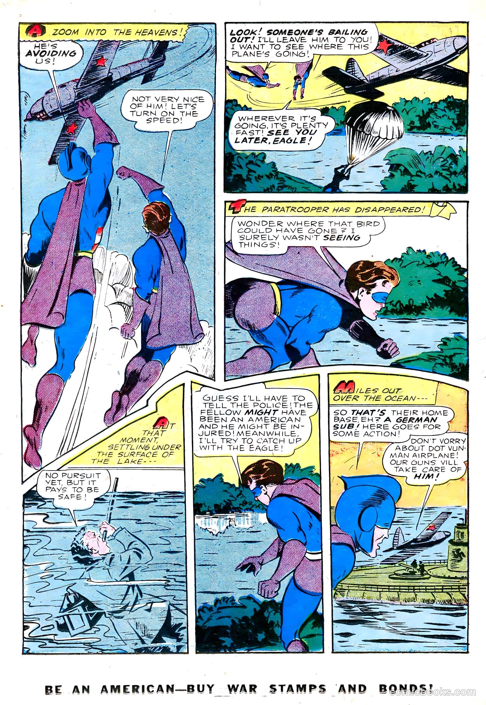 Exciting Comics #35 (1944) — page 16 of 52