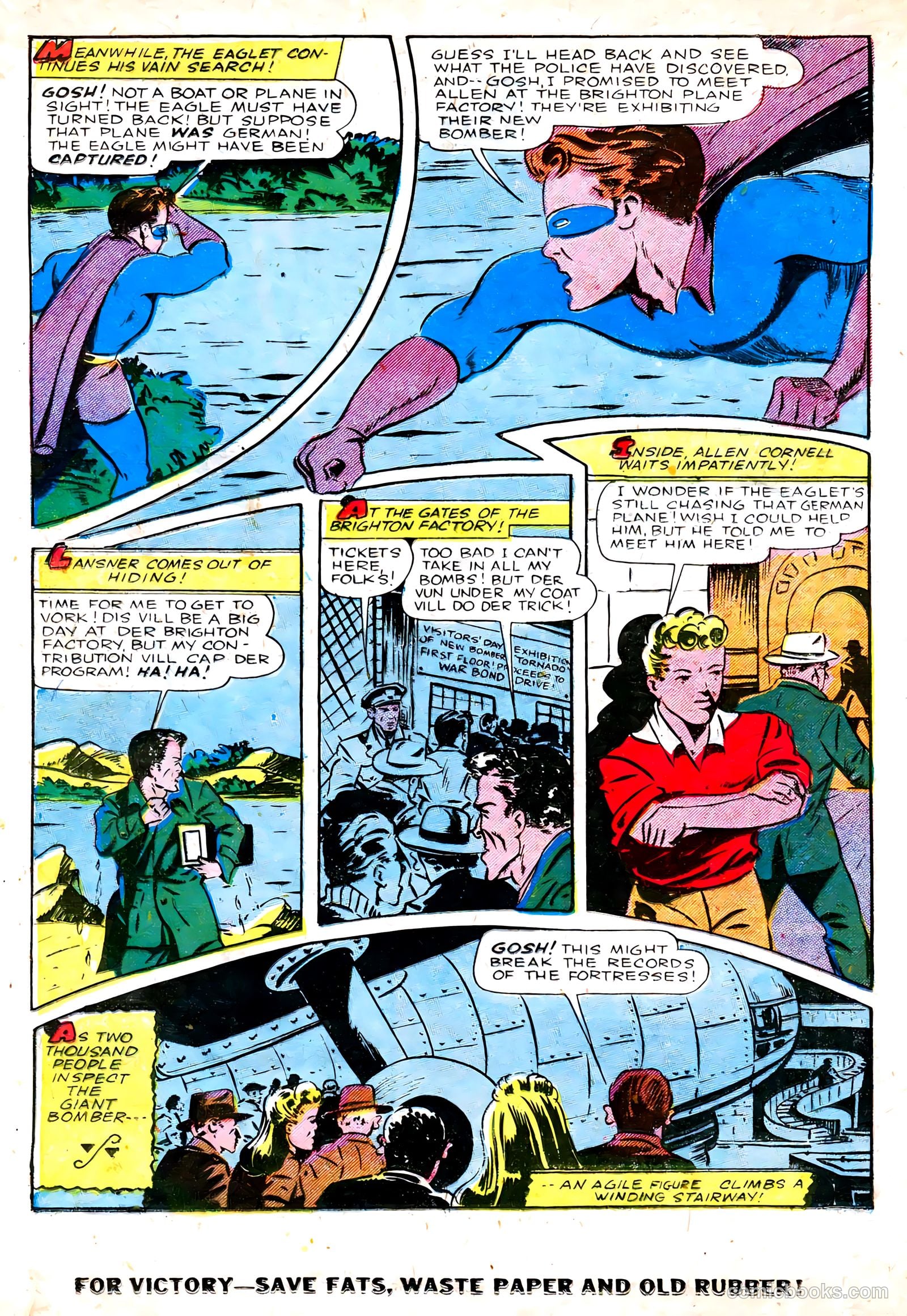 Exciting Comics #35 (1944) — page 18 of 52