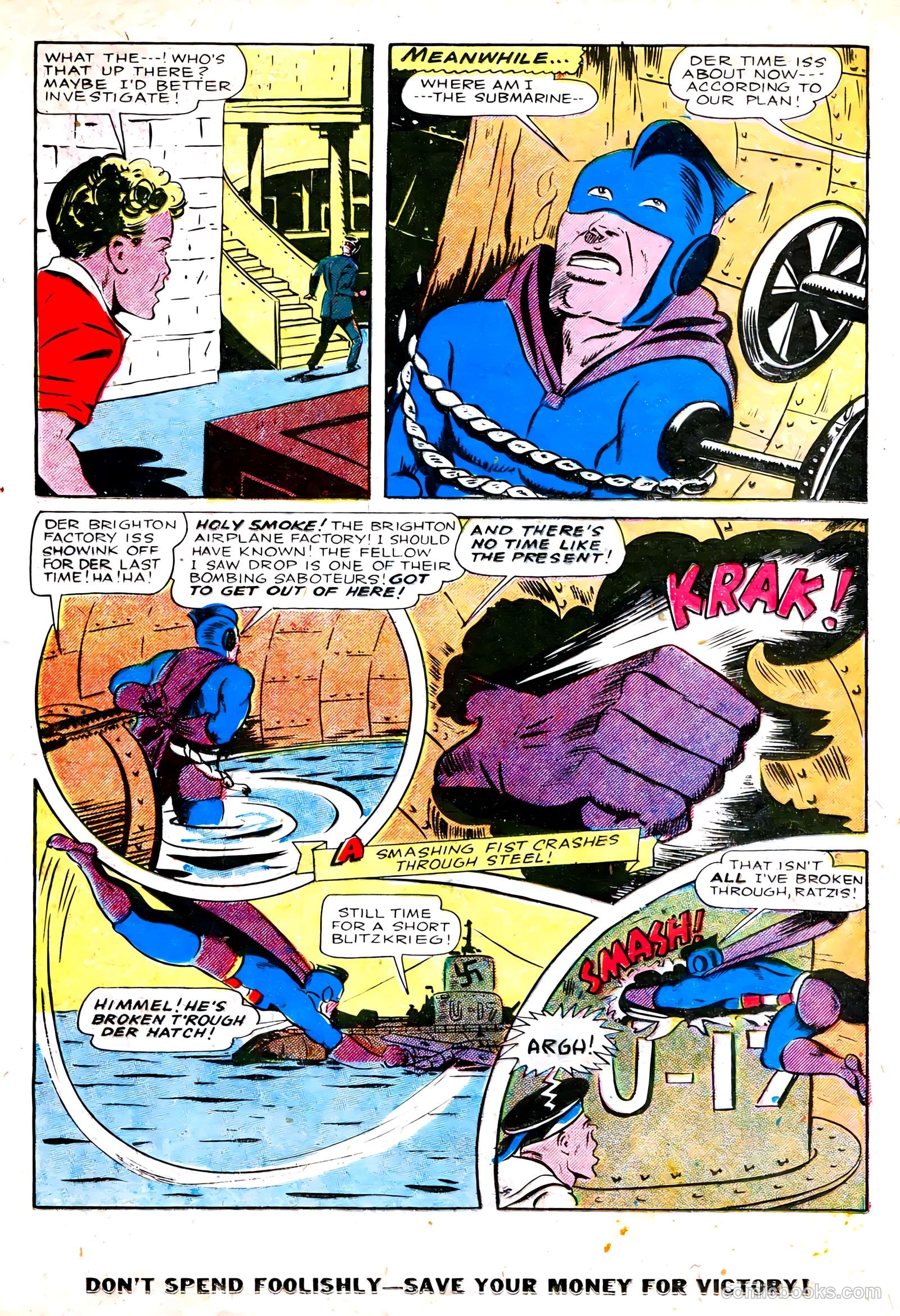 Exciting Comics #35 (1944) — page 19 of 52
