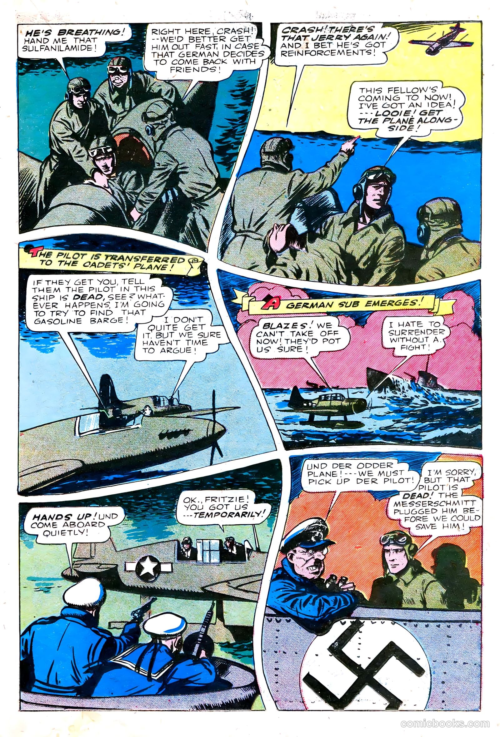 Exciting Comics #35 (1944) — page 23 of 52