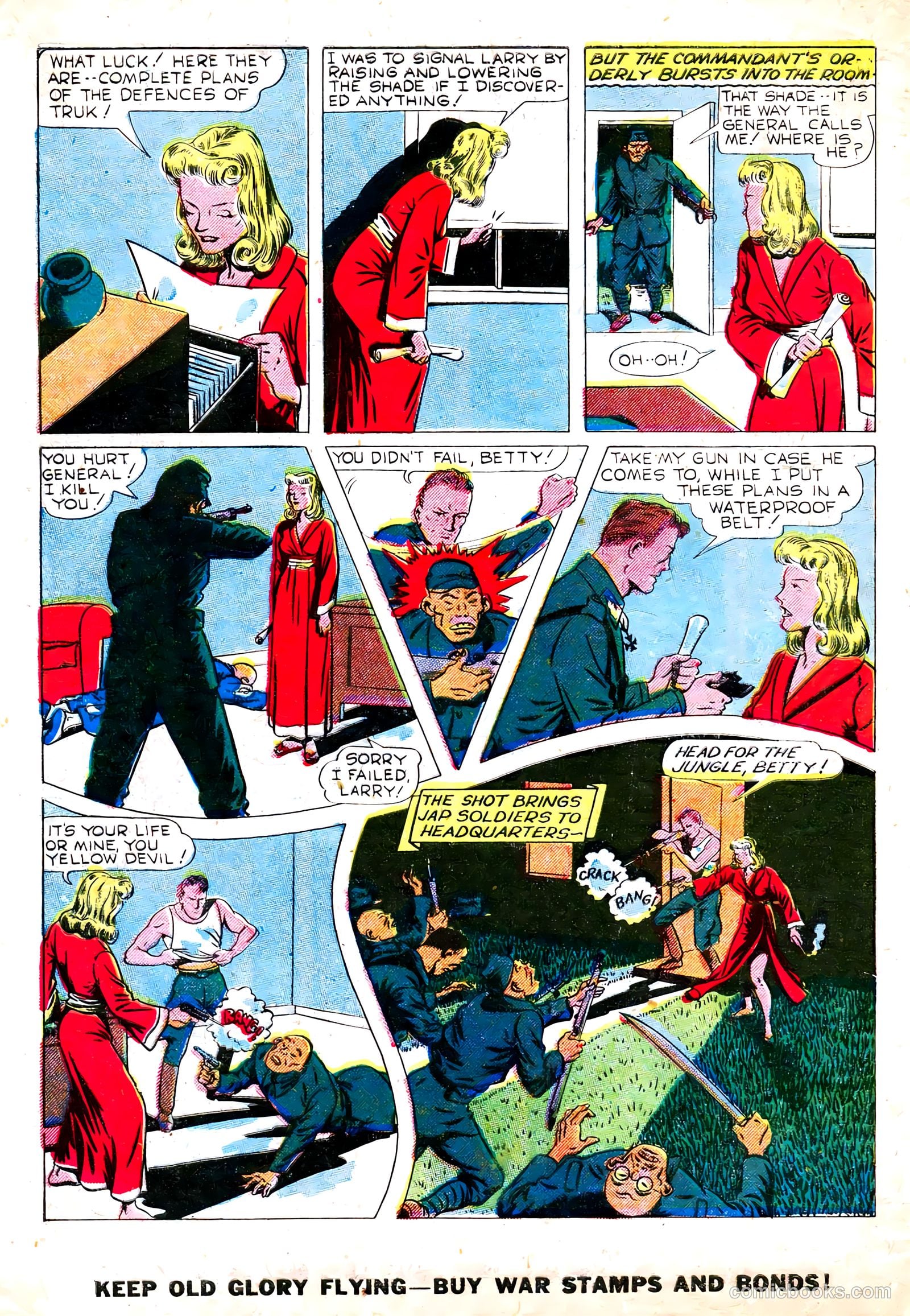 Exciting Comics #35 (1944) — page 48 of 52