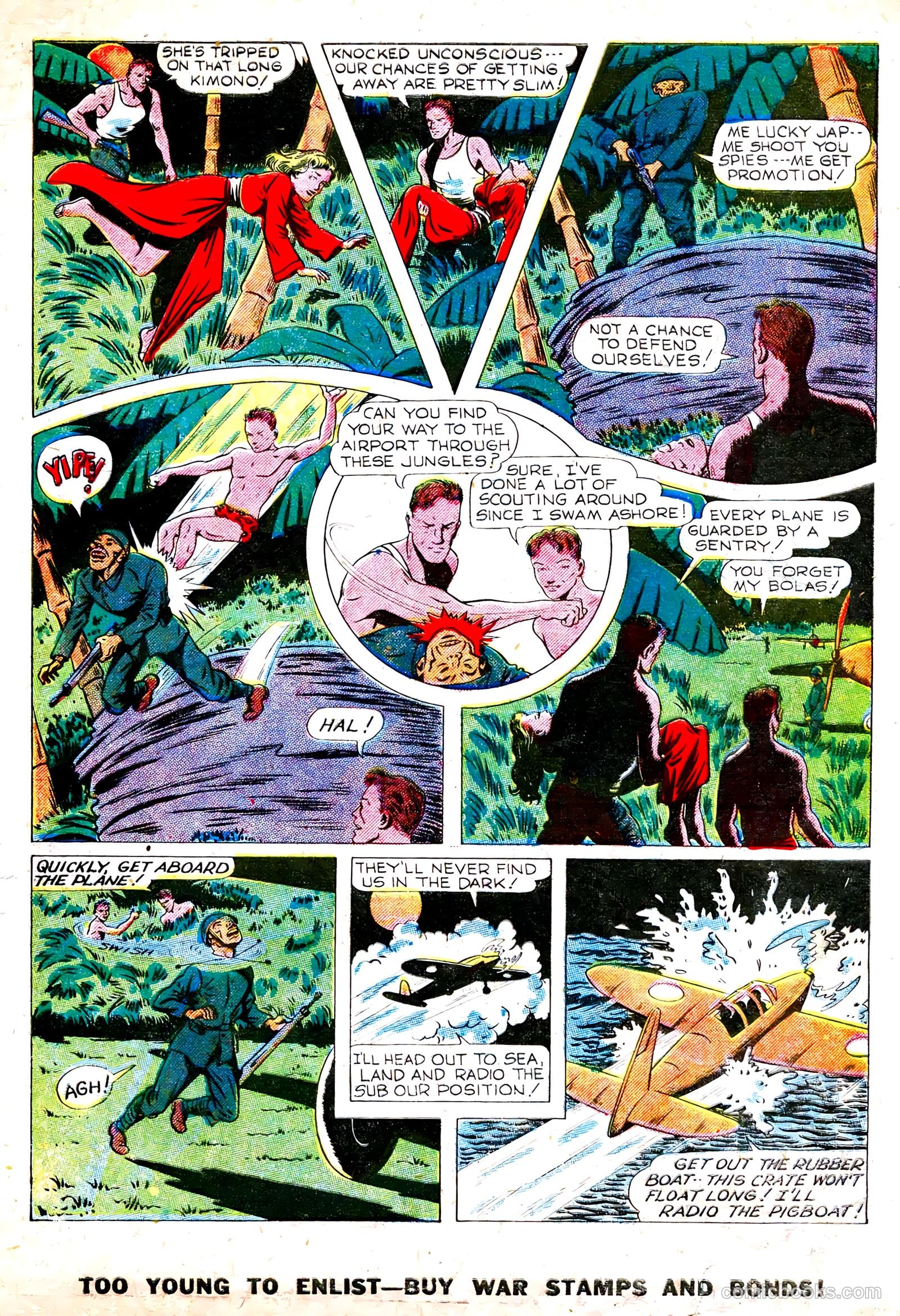 Exciting Comics #35 (1944) — page 49 of 52