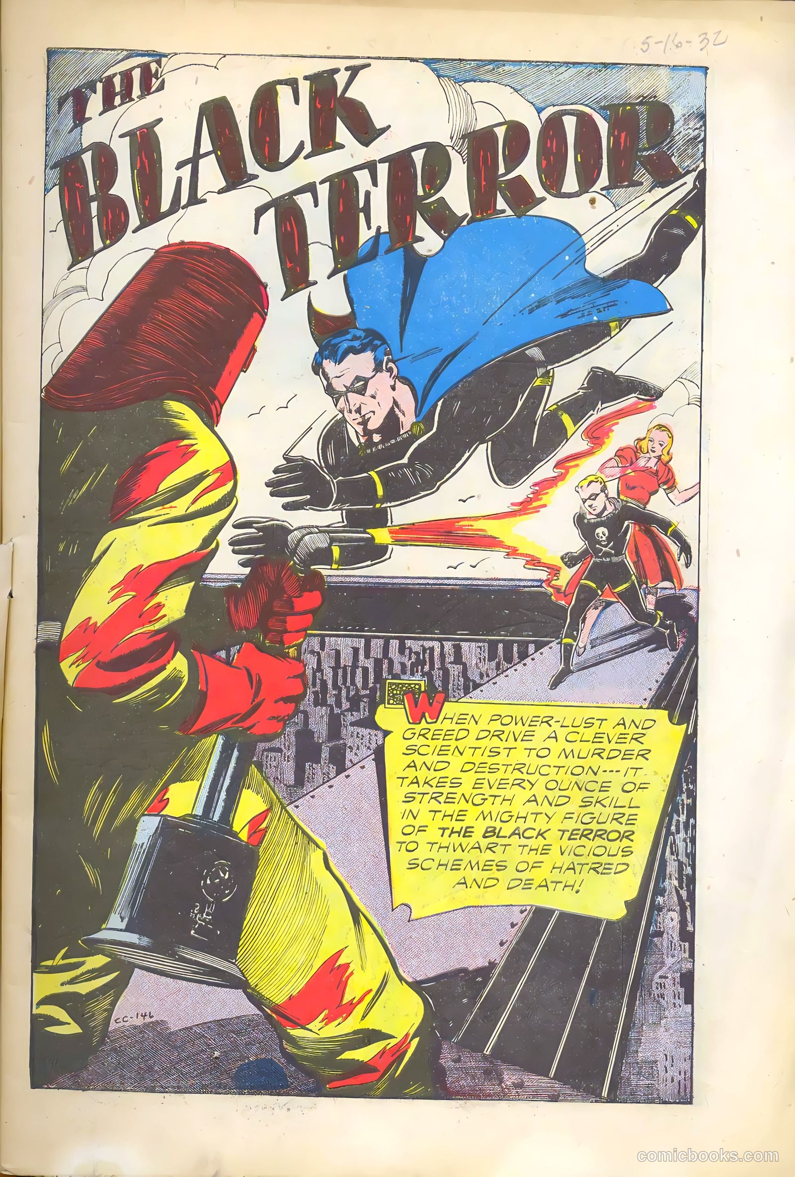 Exciting Comics #36 (1944) — page 3 of 52