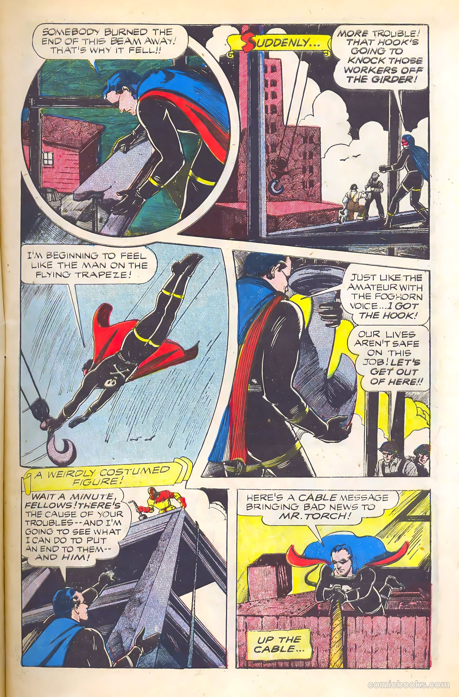 Exciting Comics #36 (1944) — page 5 of 52