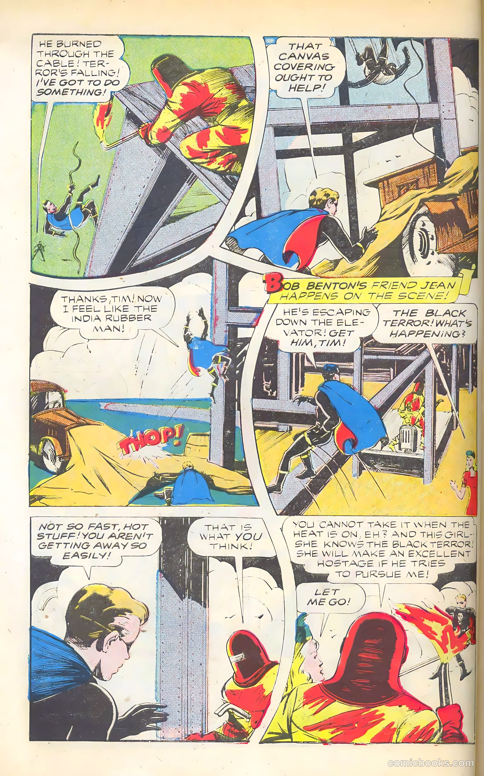 Exciting Comics #36 (1944) — page 6 of 52