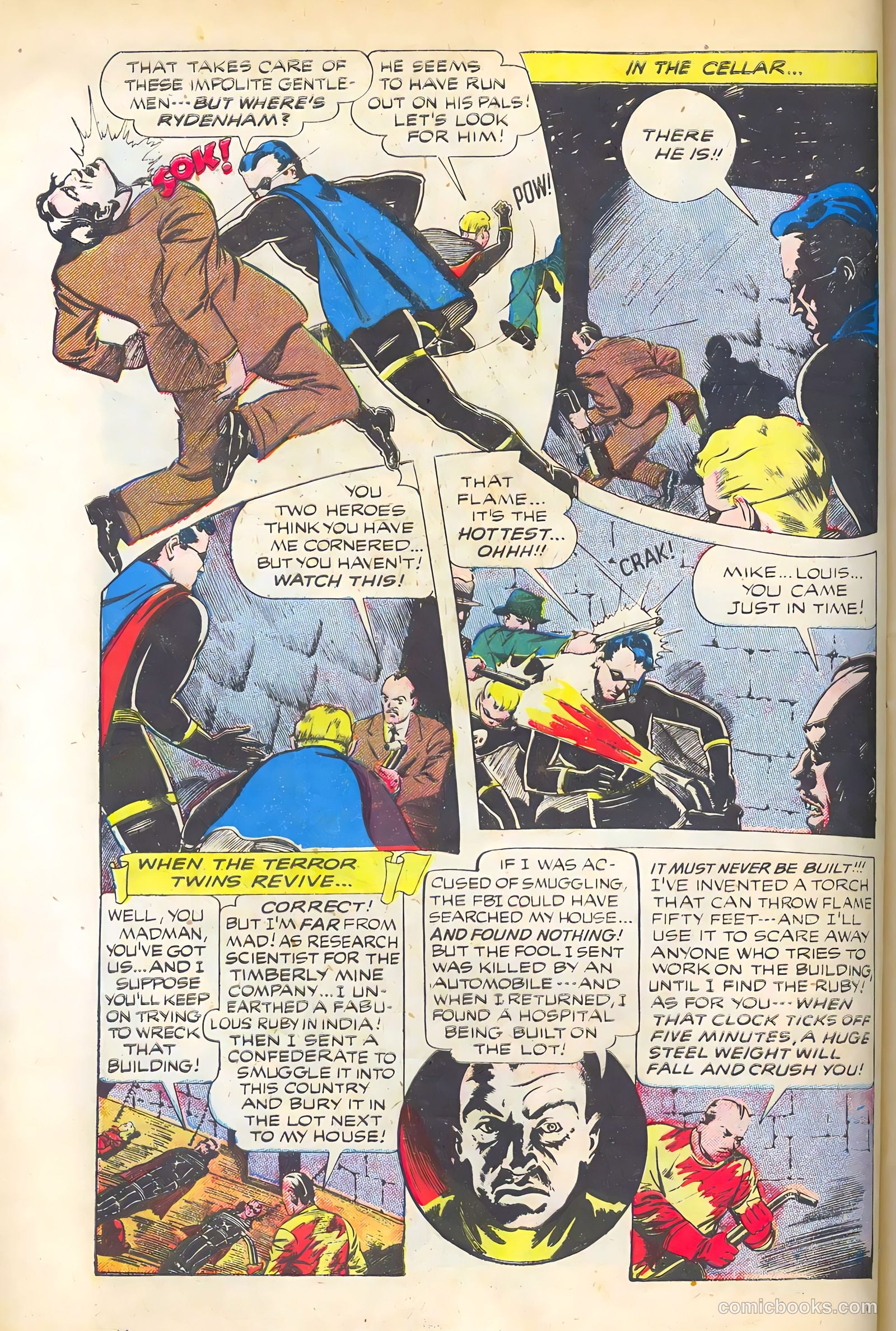 Exciting Comics #36 (1944) — page 8 of 52