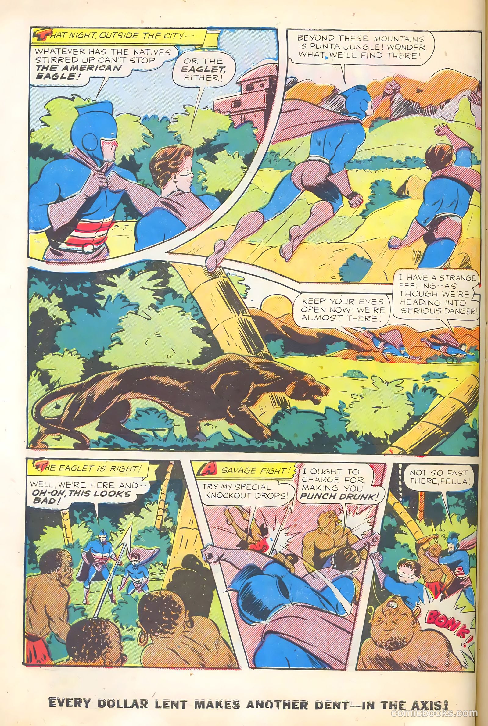 Exciting Comics #36 (1944) — page 12 of 52