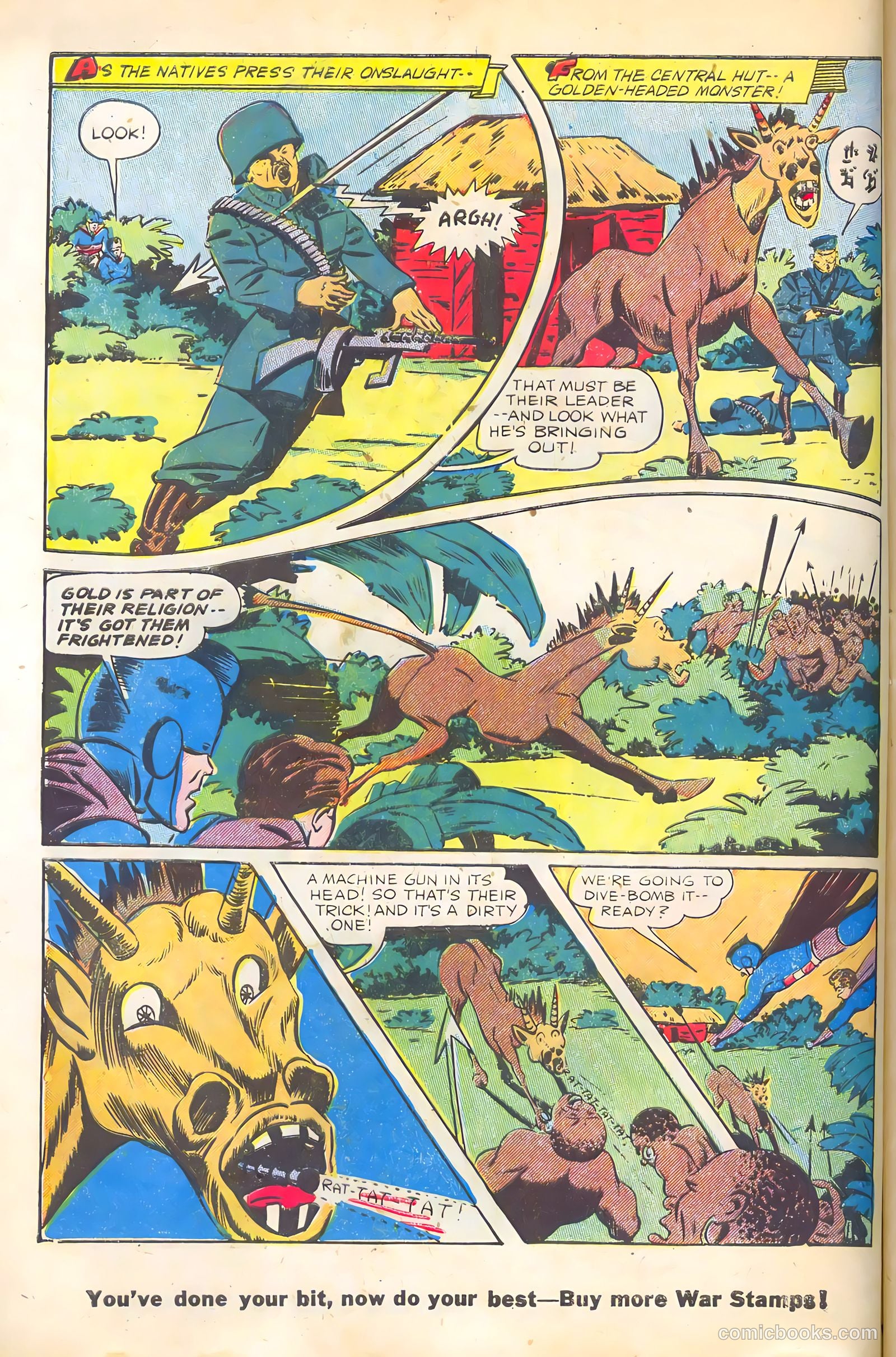 Exciting Comics #36 (1944) — page 14 of 52