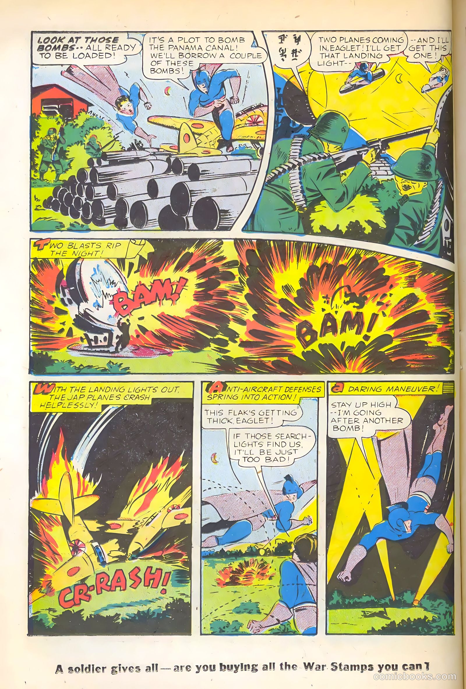 Exciting Comics #36 (1944) — page 16 of 52