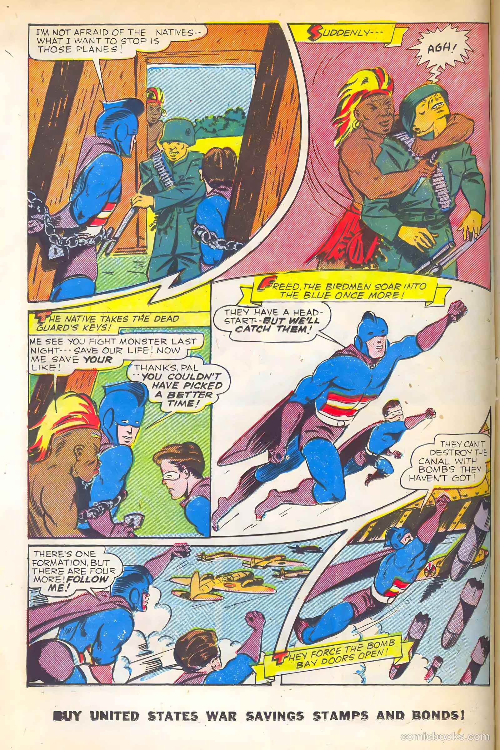 Exciting Comics #36 (1944) — page 18 of 52