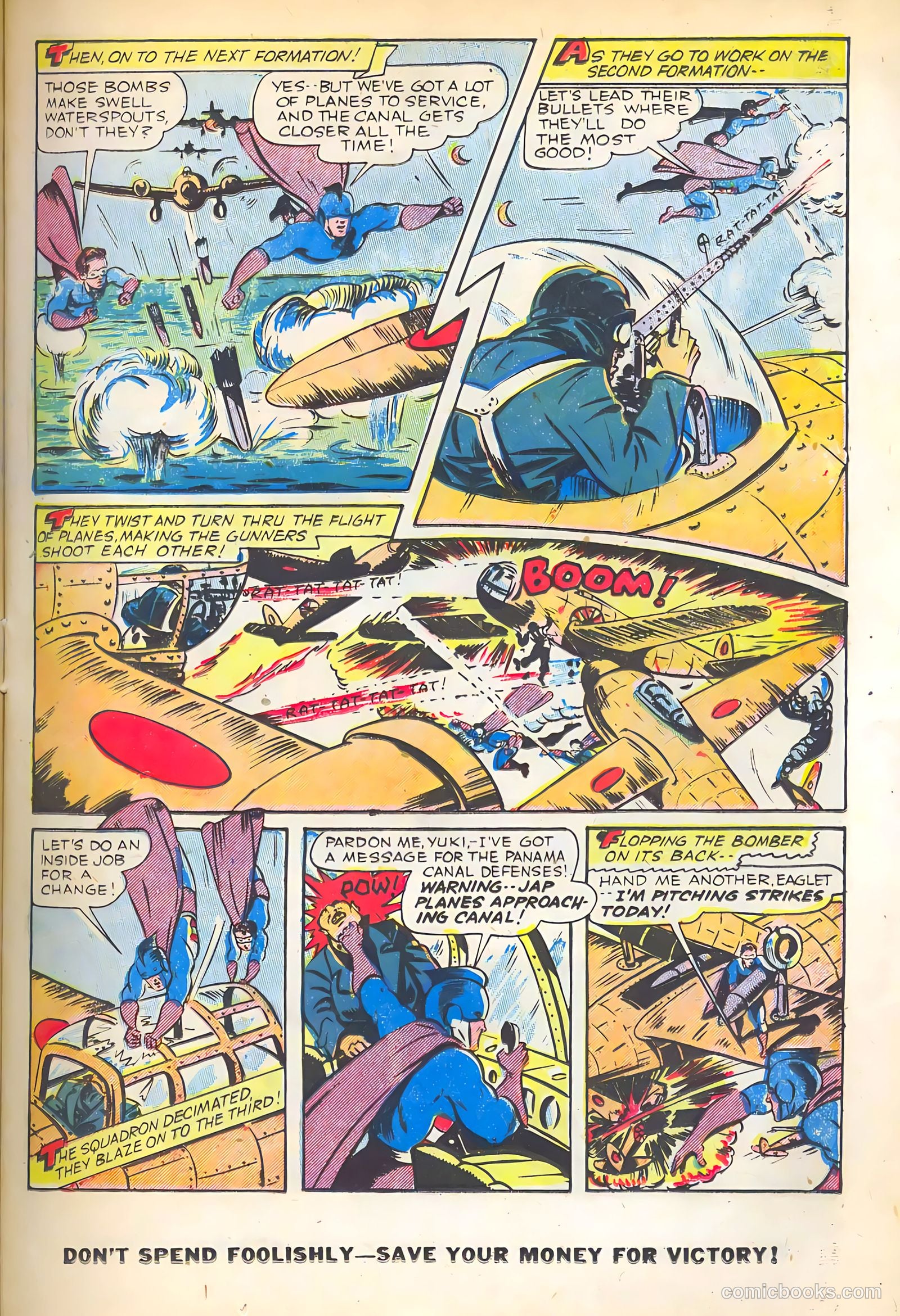 Exciting Comics #36 (1944) — page 19 of 52