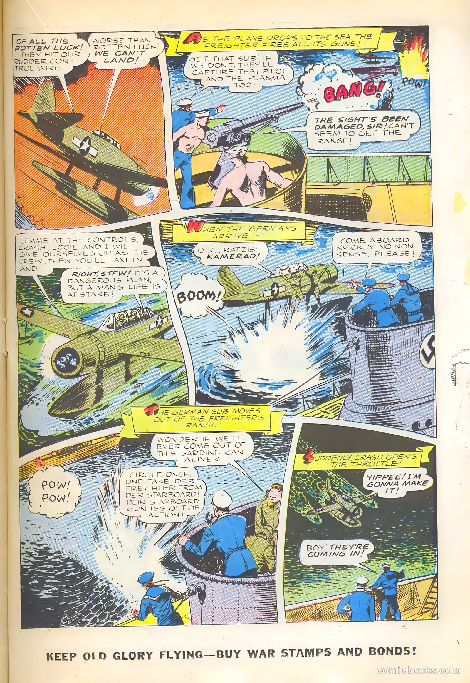 Exciting Comics #36 (1944) — page 23 of 52