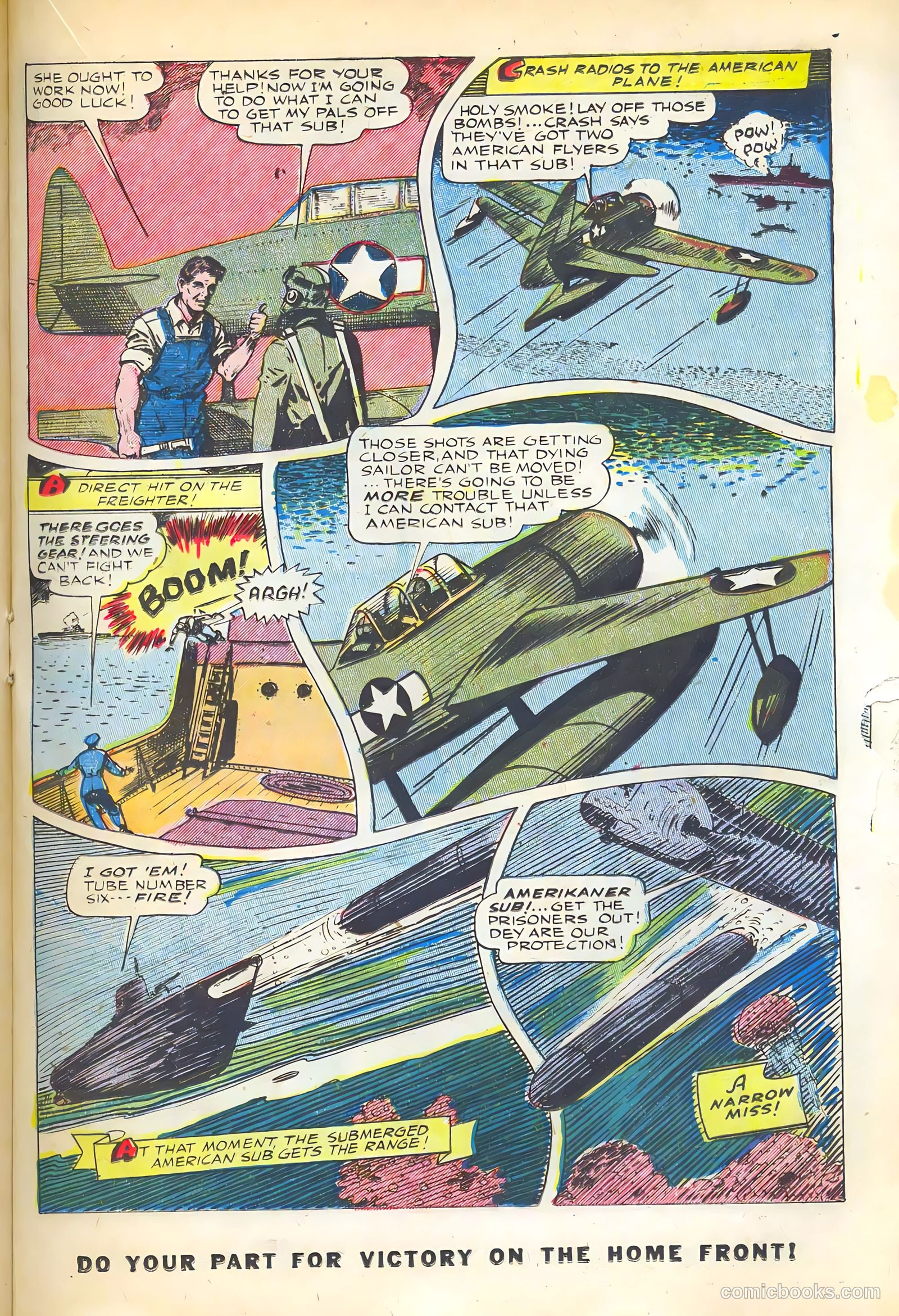 Exciting Comics #36 (1944) — page 25 of 52