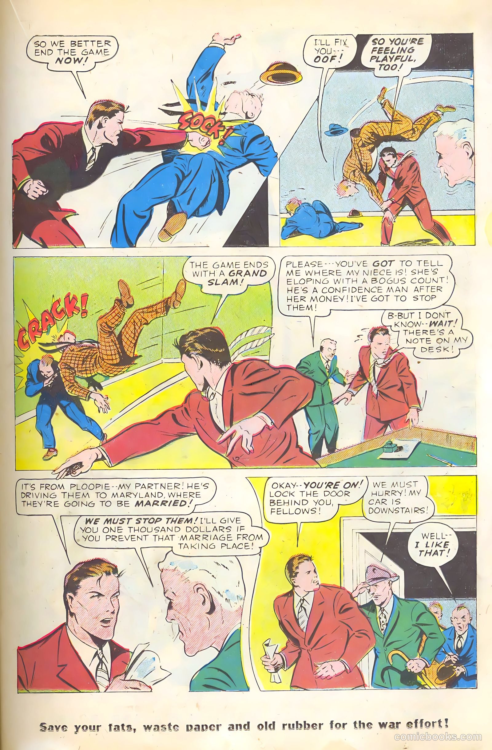 Exciting Comics #36 (1944) — page 31 of 52