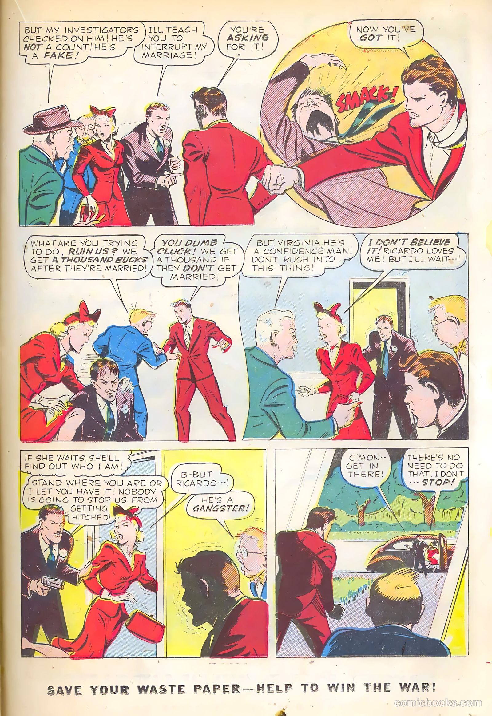 Exciting Comics #36 (1944) — page 33 of 52
