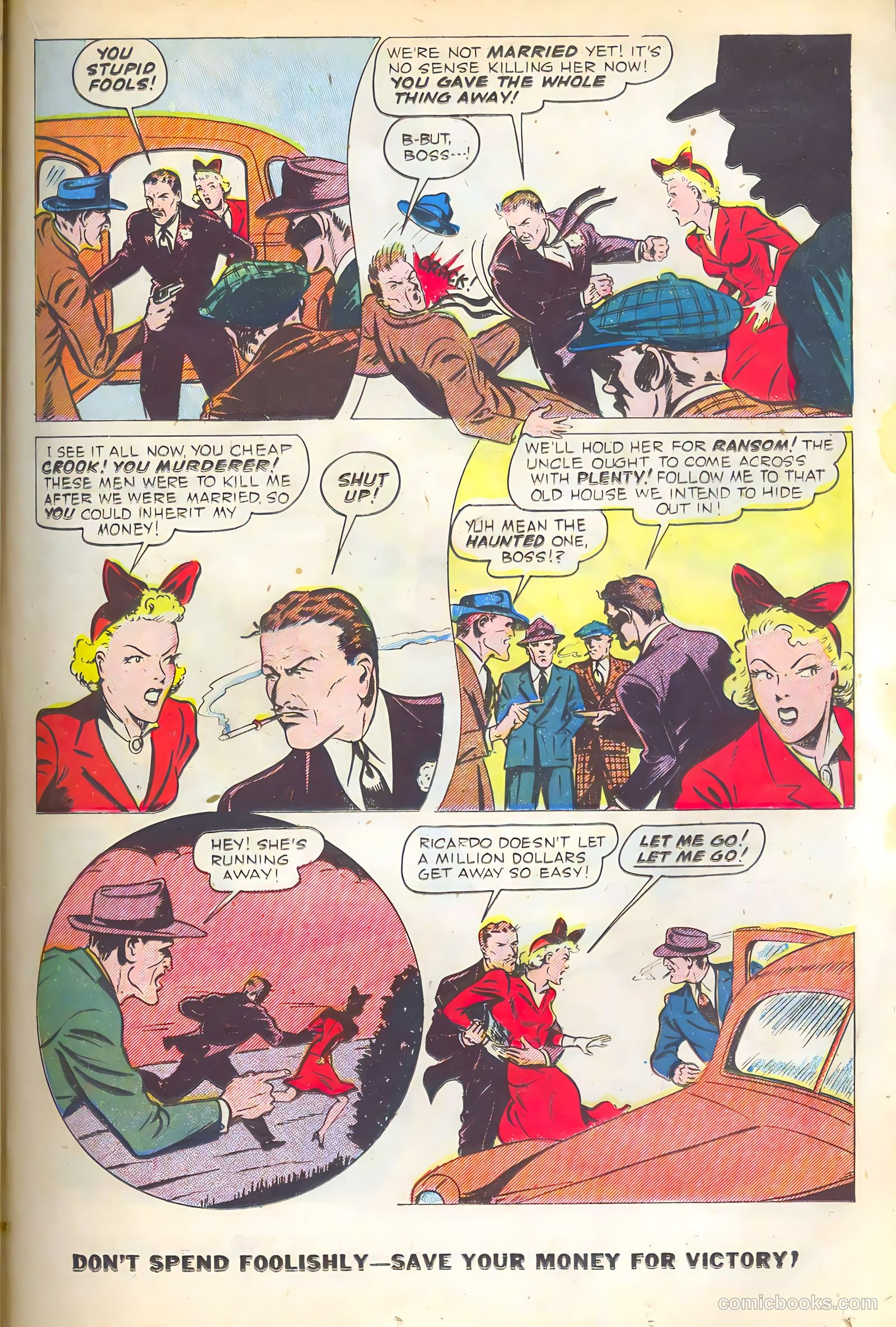 Exciting Comics #36 (1944) — page 35 of 52