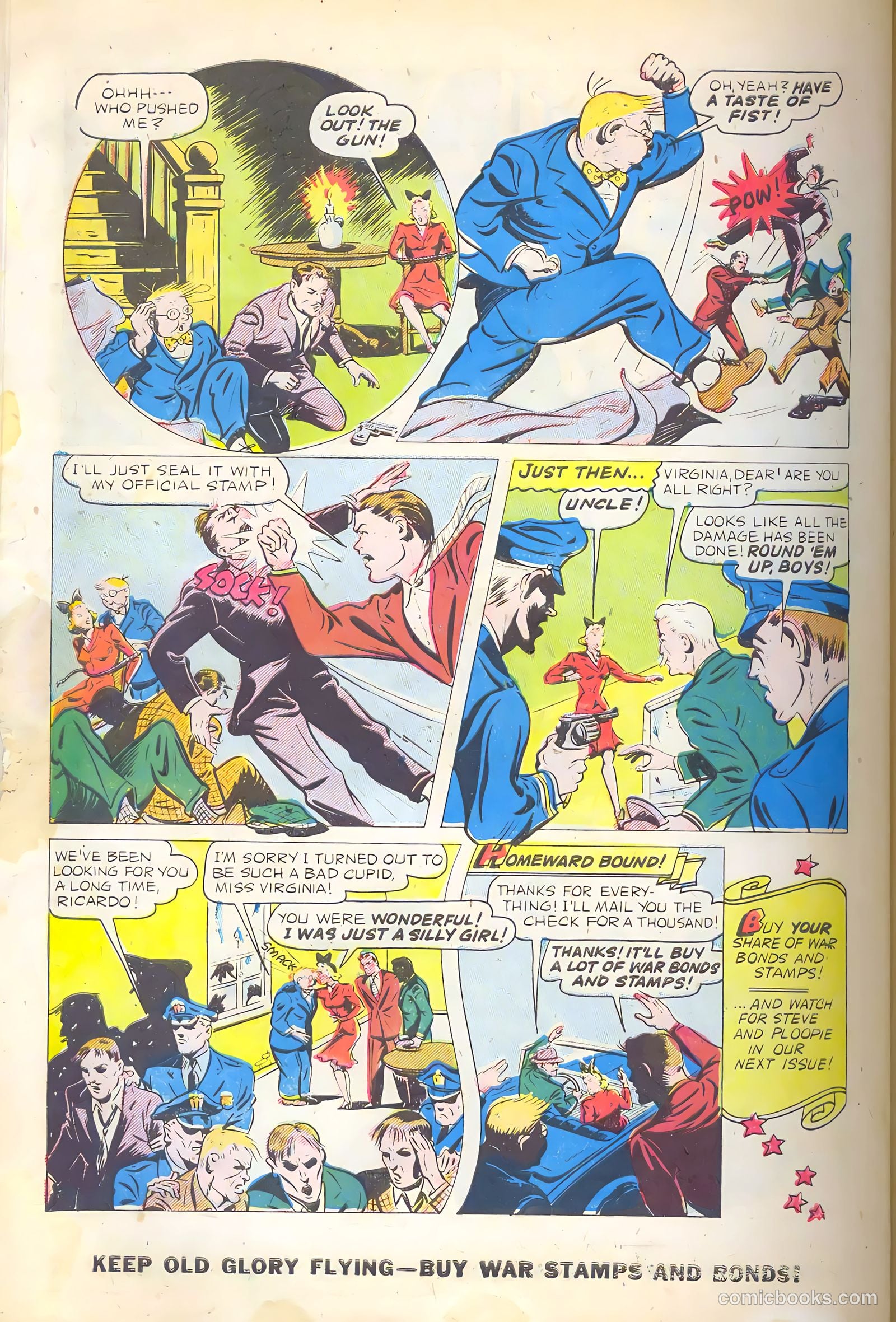 Exciting Comics #36 (1944) — page 40 of 52