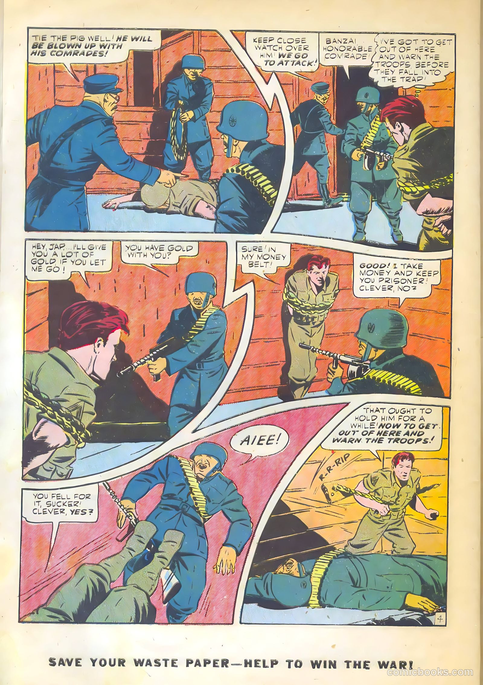 Exciting Comics #36 (1944) — page 48 of 52
