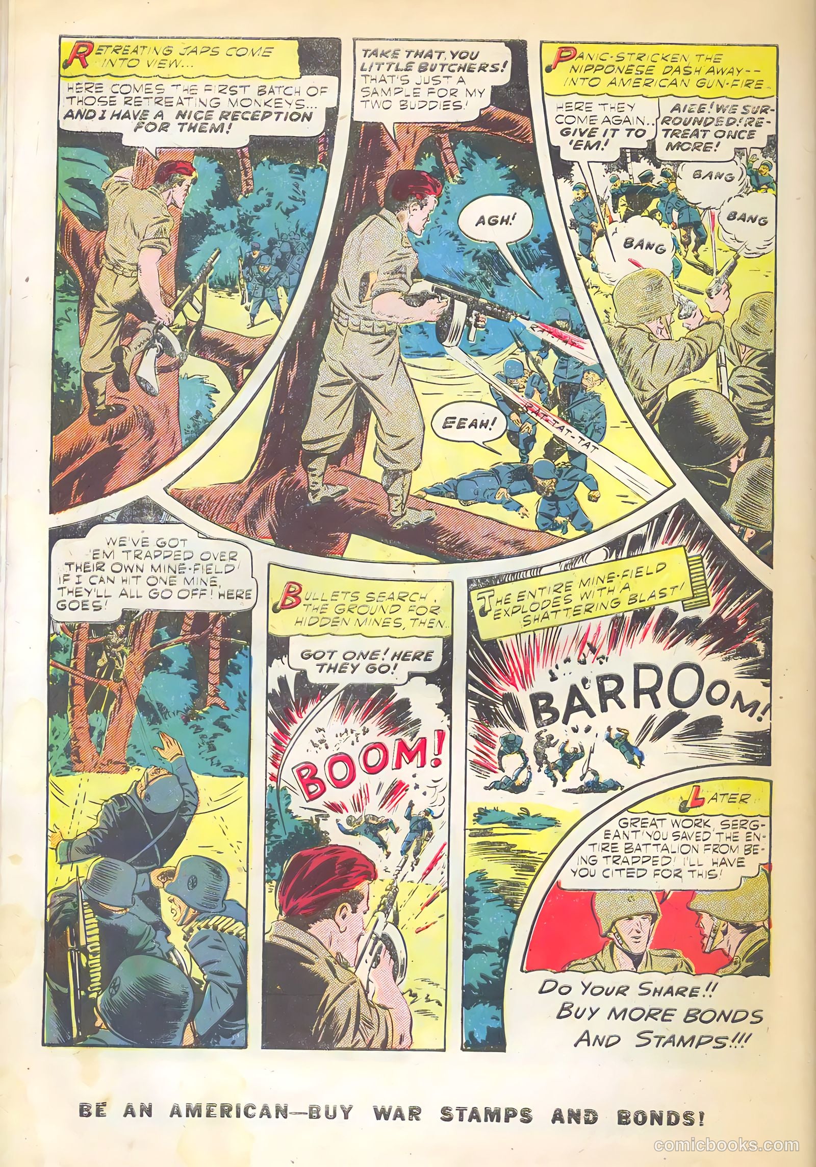 Exciting Comics #36 (1944) — page 50 of 52