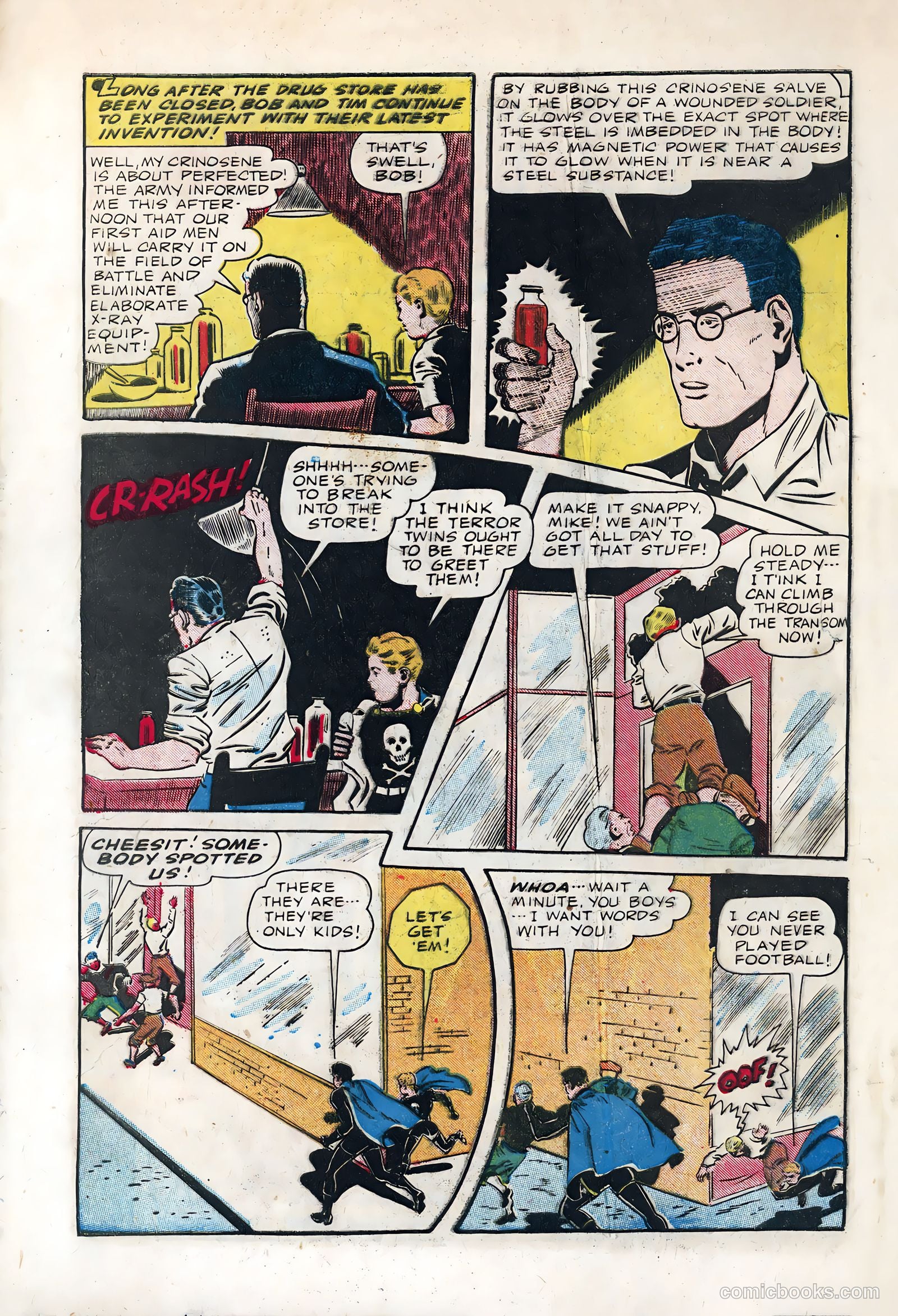 Exciting Comics #37 (1945) — page 4 of 52