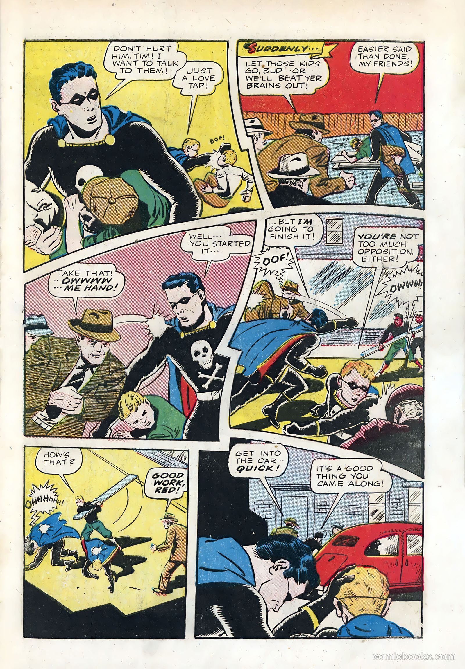 Exciting Comics #37 (1945) — page 5 of 52