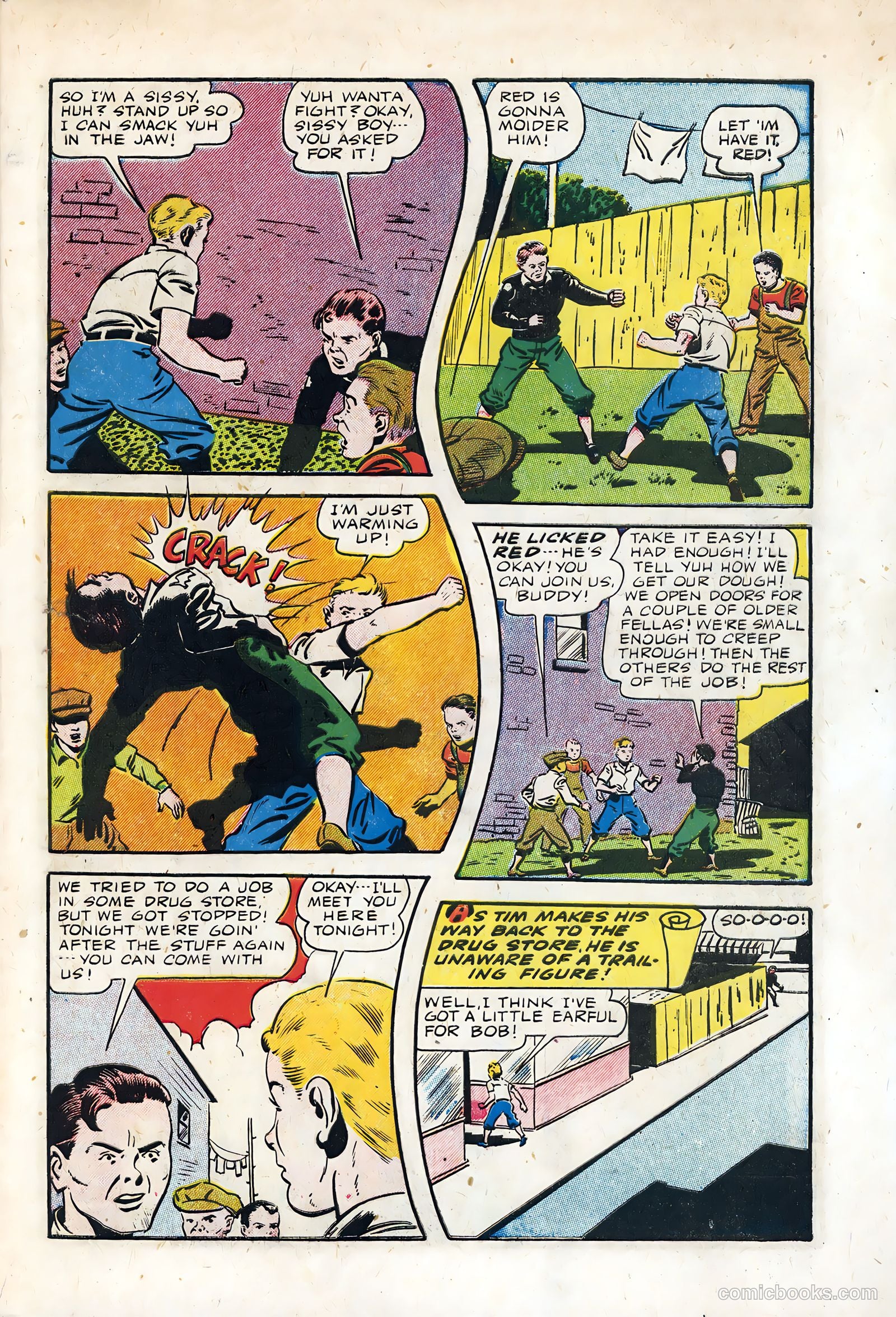 Exciting Comics #37 (1945) — page 7 of 52