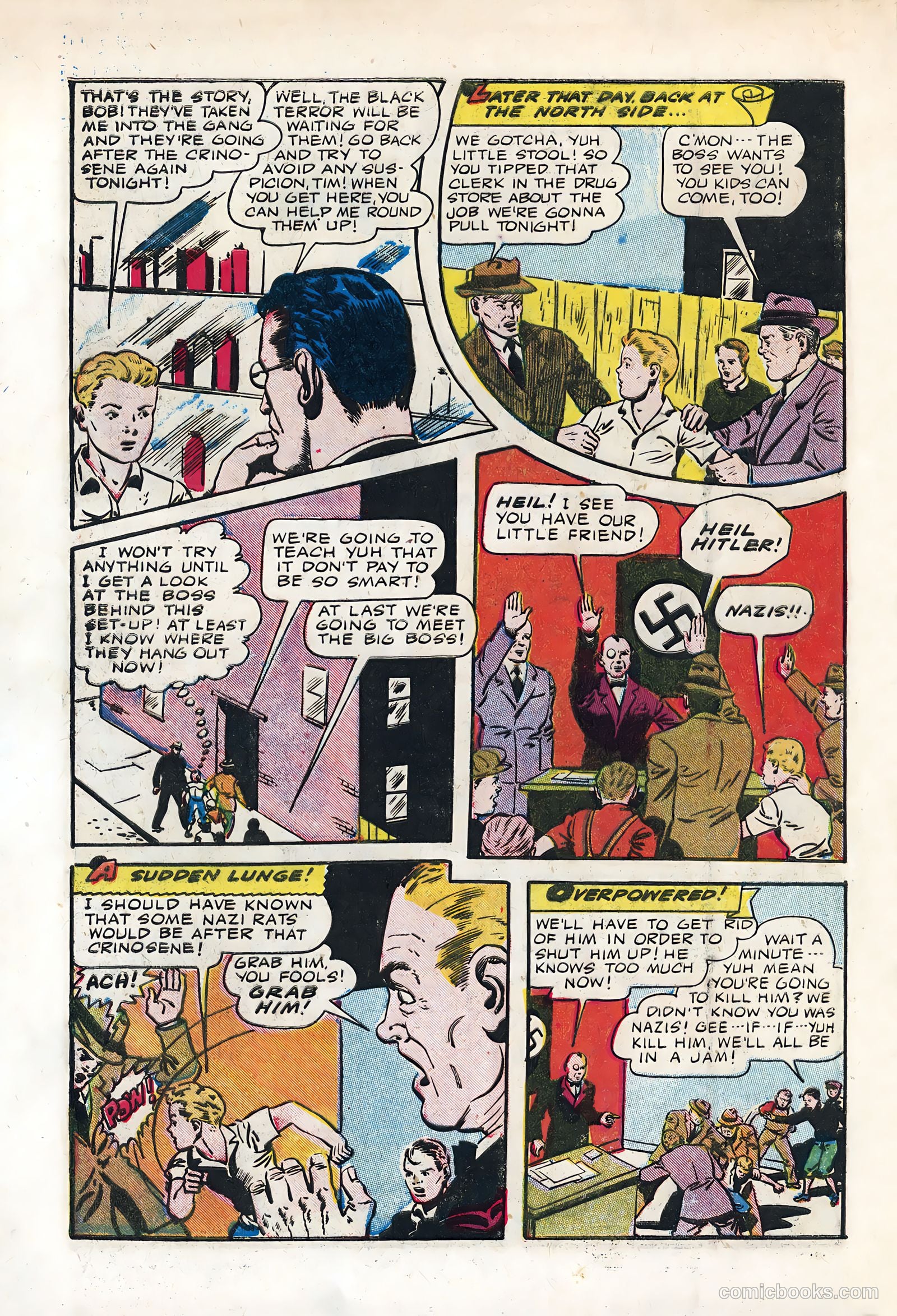 Exciting Comics #37 (1945) — page 8 of 52