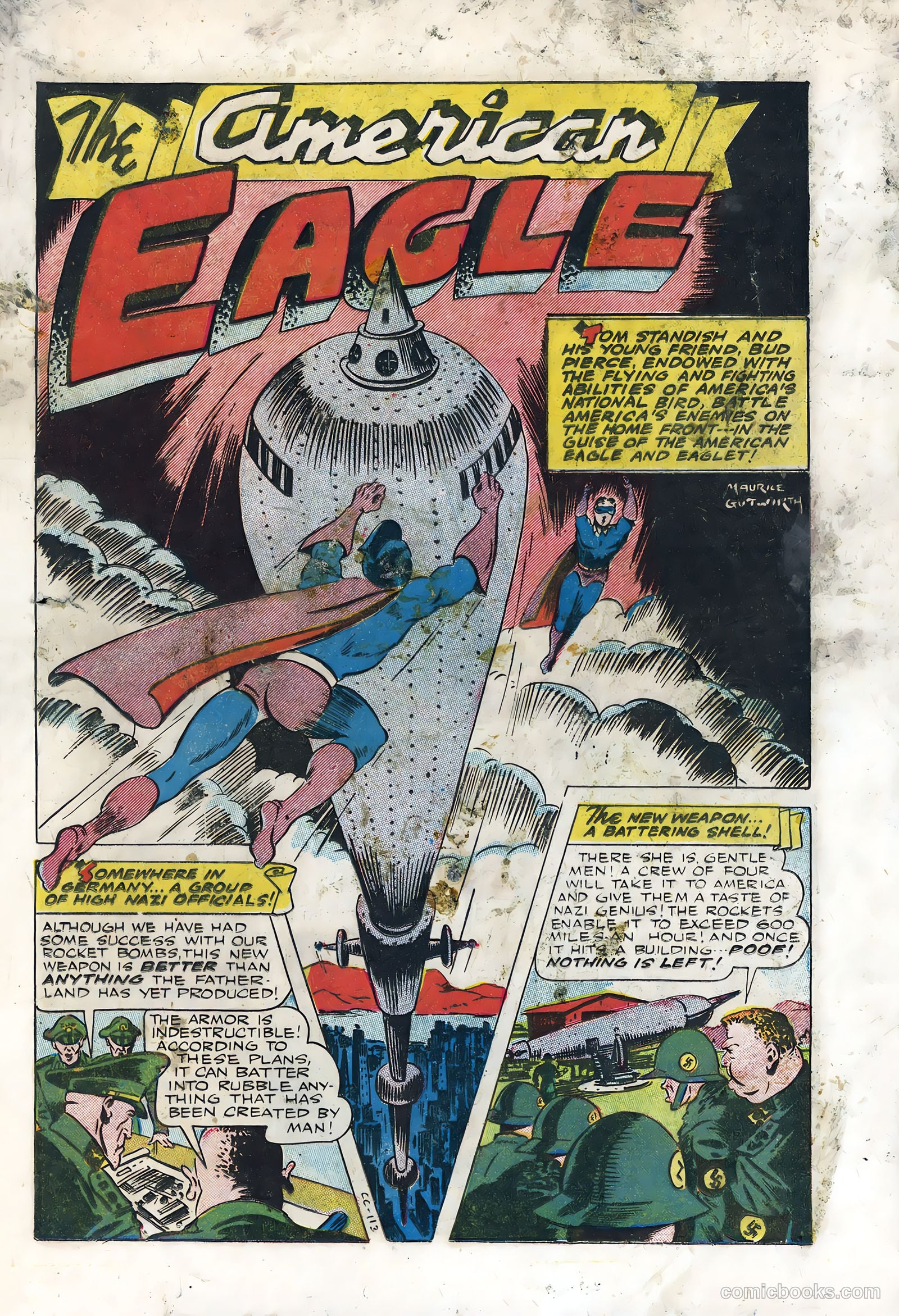 Exciting Comics #37 (1945) — page 15 of 52