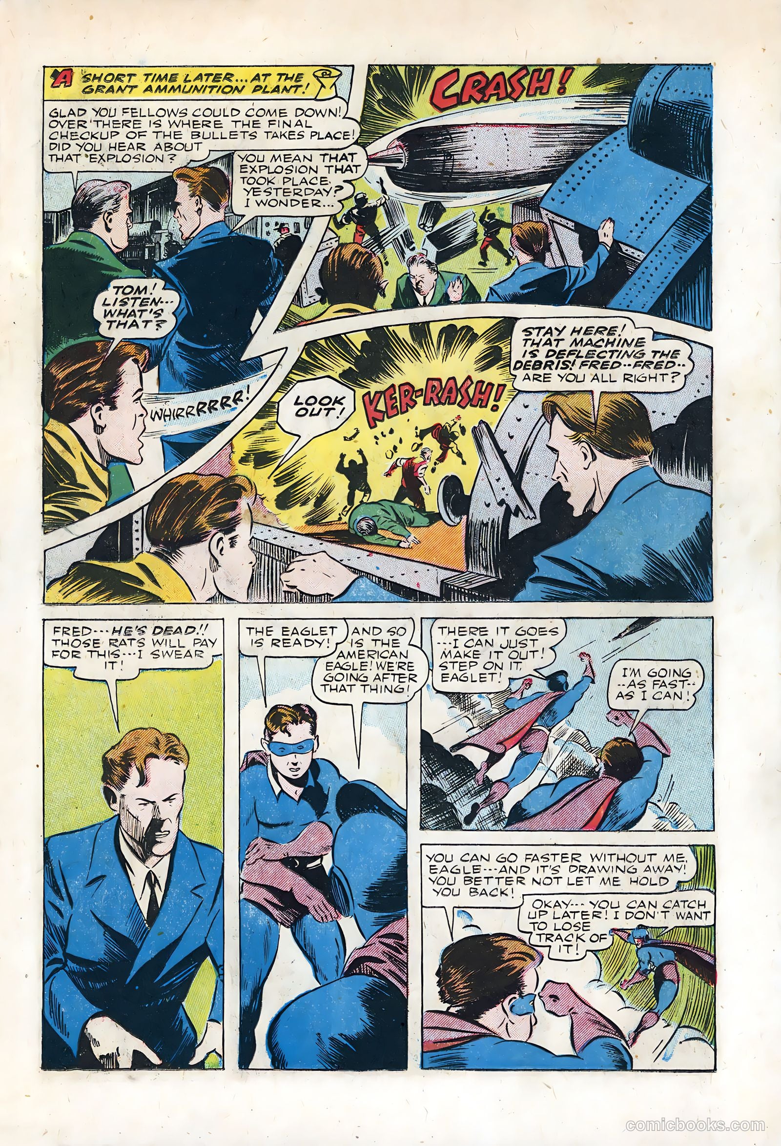 Exciting Comics #37 (1945) — page 17 of 52