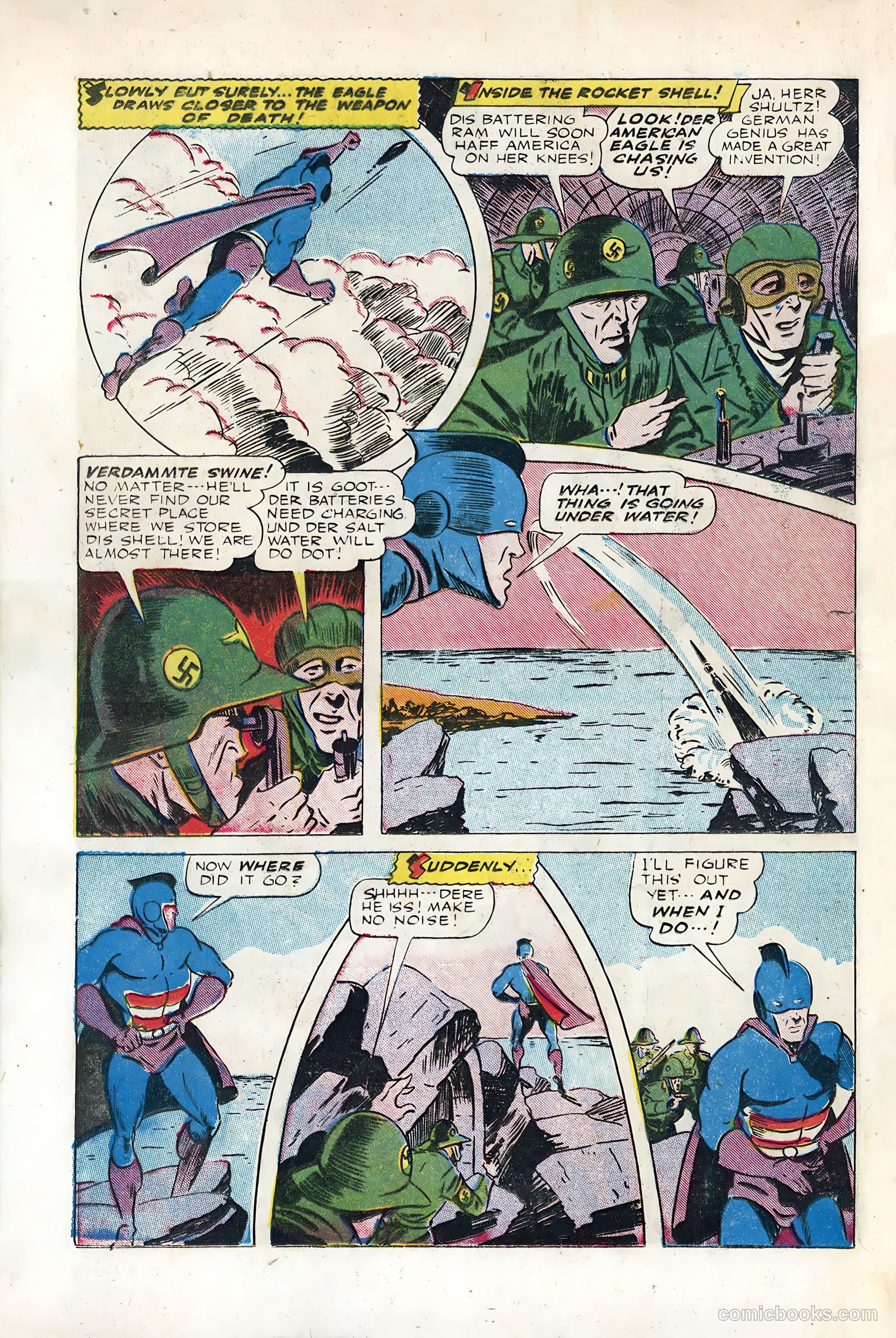 Exciting Comics #37 (1945) — page 18 of 52