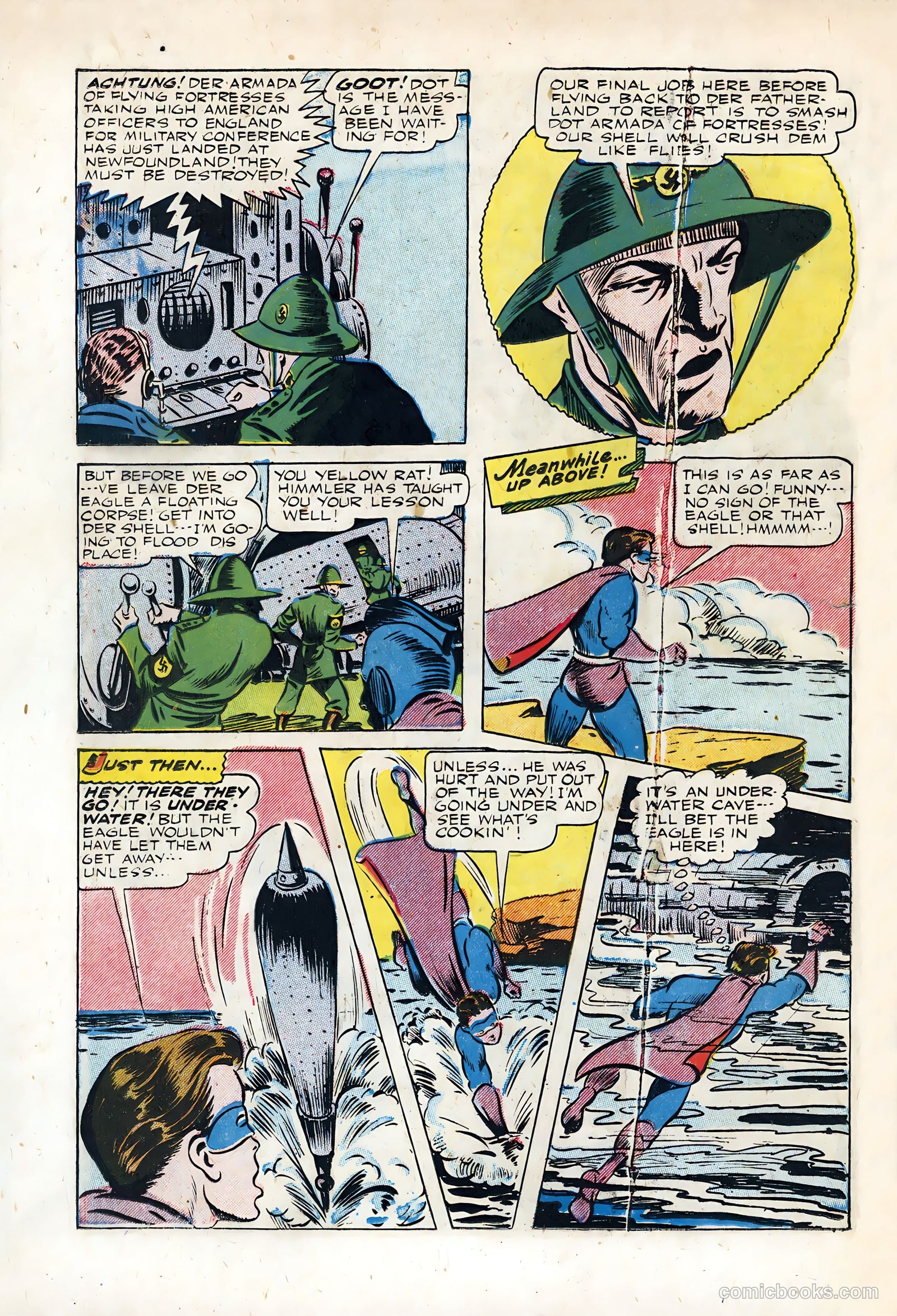 Exciting Comics #37 (1945) — page 20 of 52