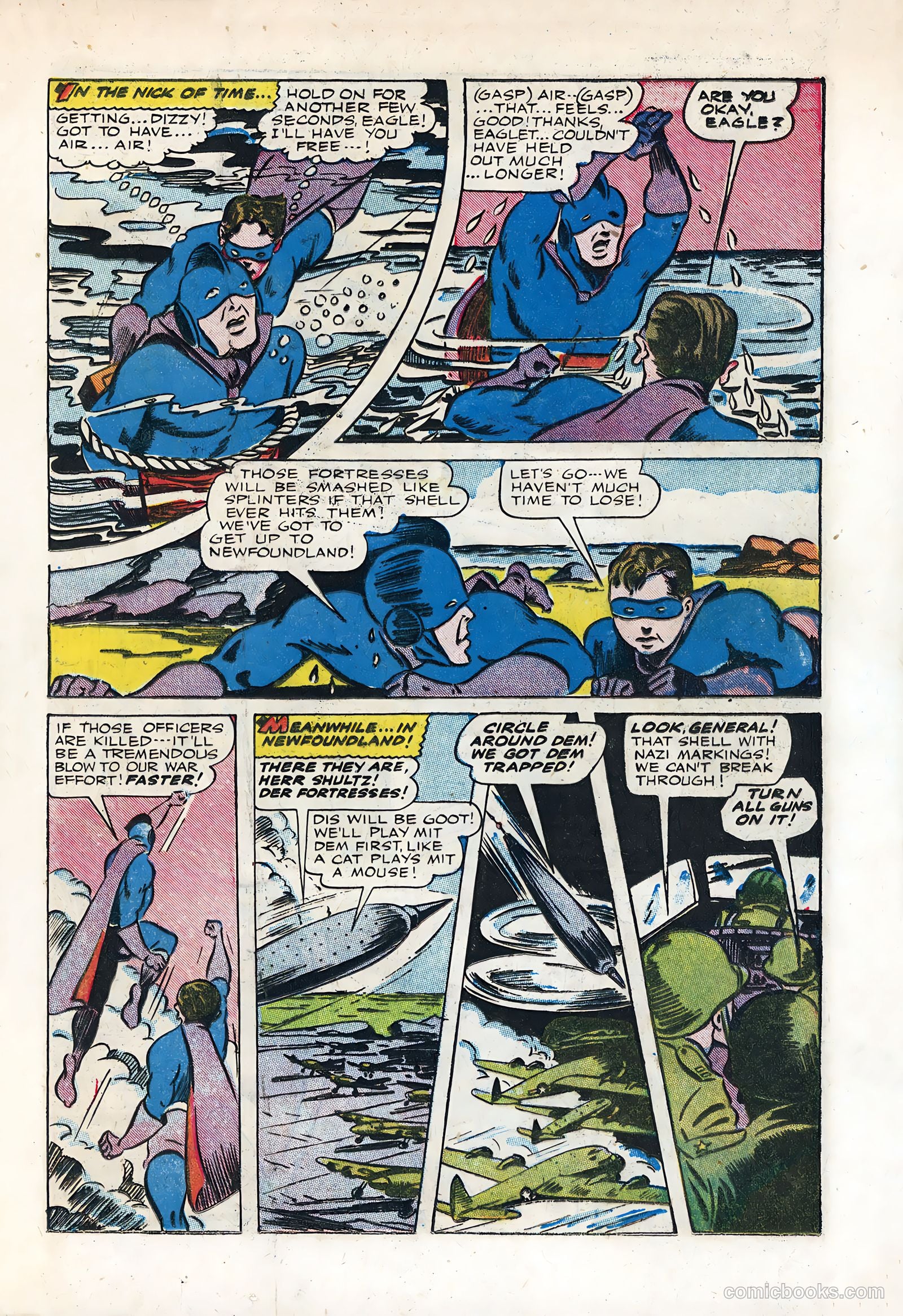 Exciting Comics #37 (1945) — page 21 of 52