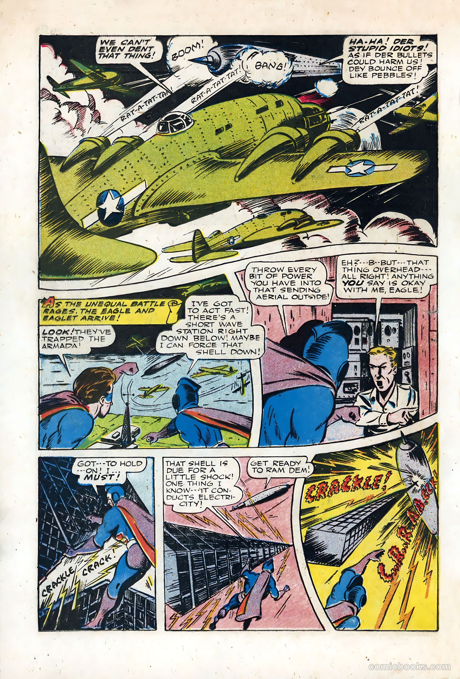 Exciting Comics #37 (1945) — page 22 of 52