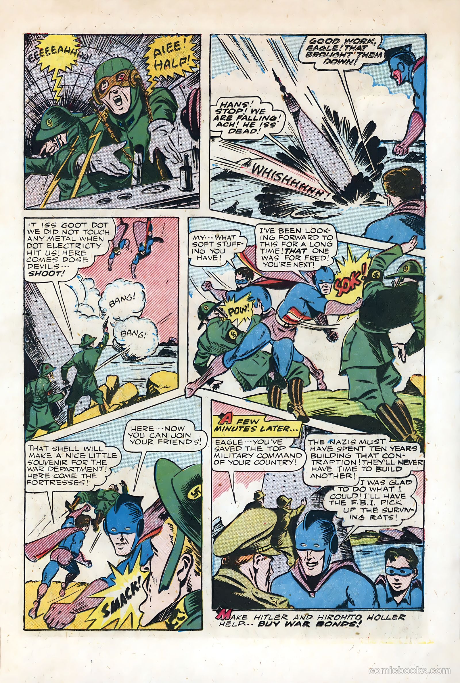 Exciting Comics #37 (1945) — page 23 of 52