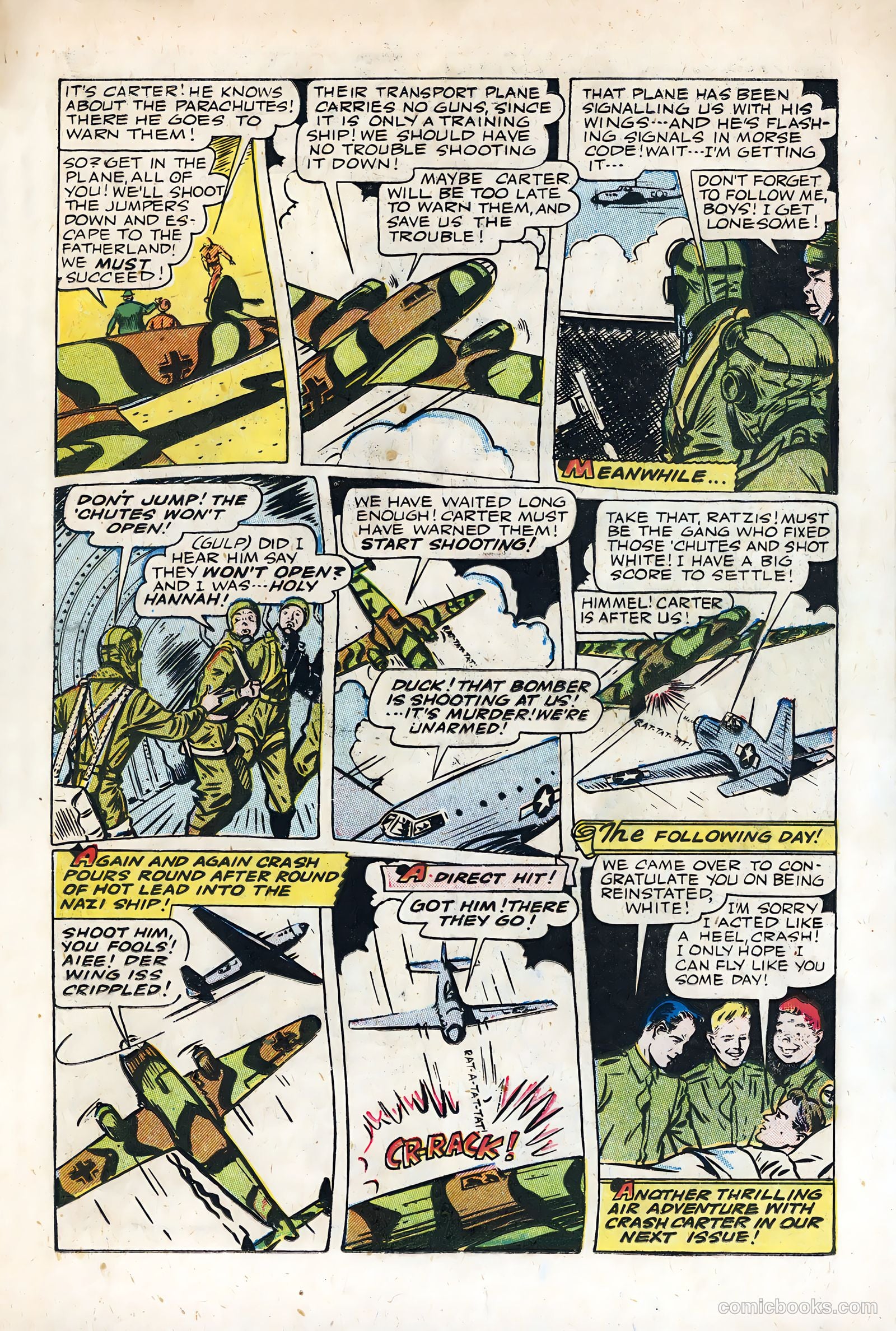 Exciting Comics #37 (1945) — page 31 of 52