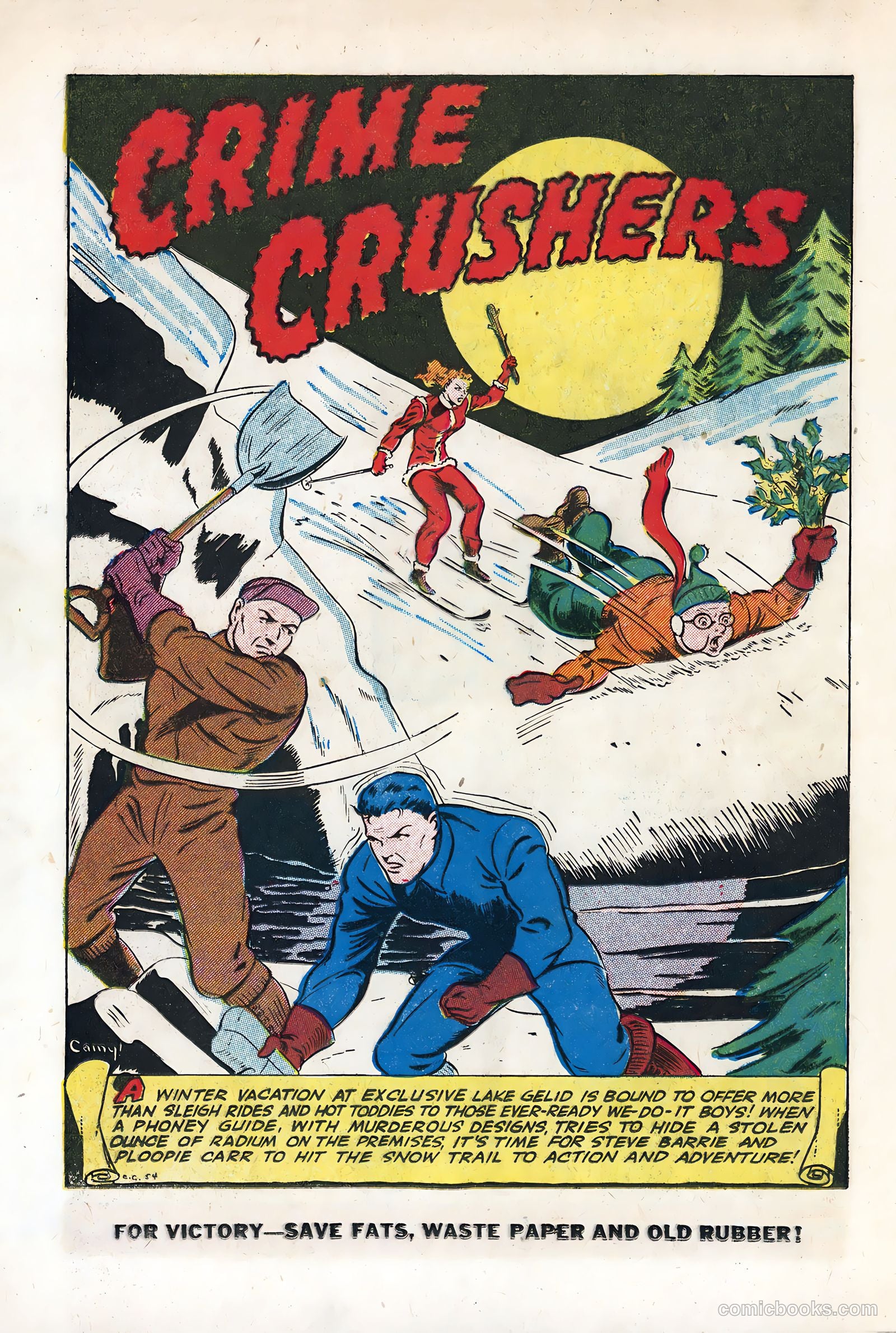 Exciting Comics #37 (1945) — page 34 of 52