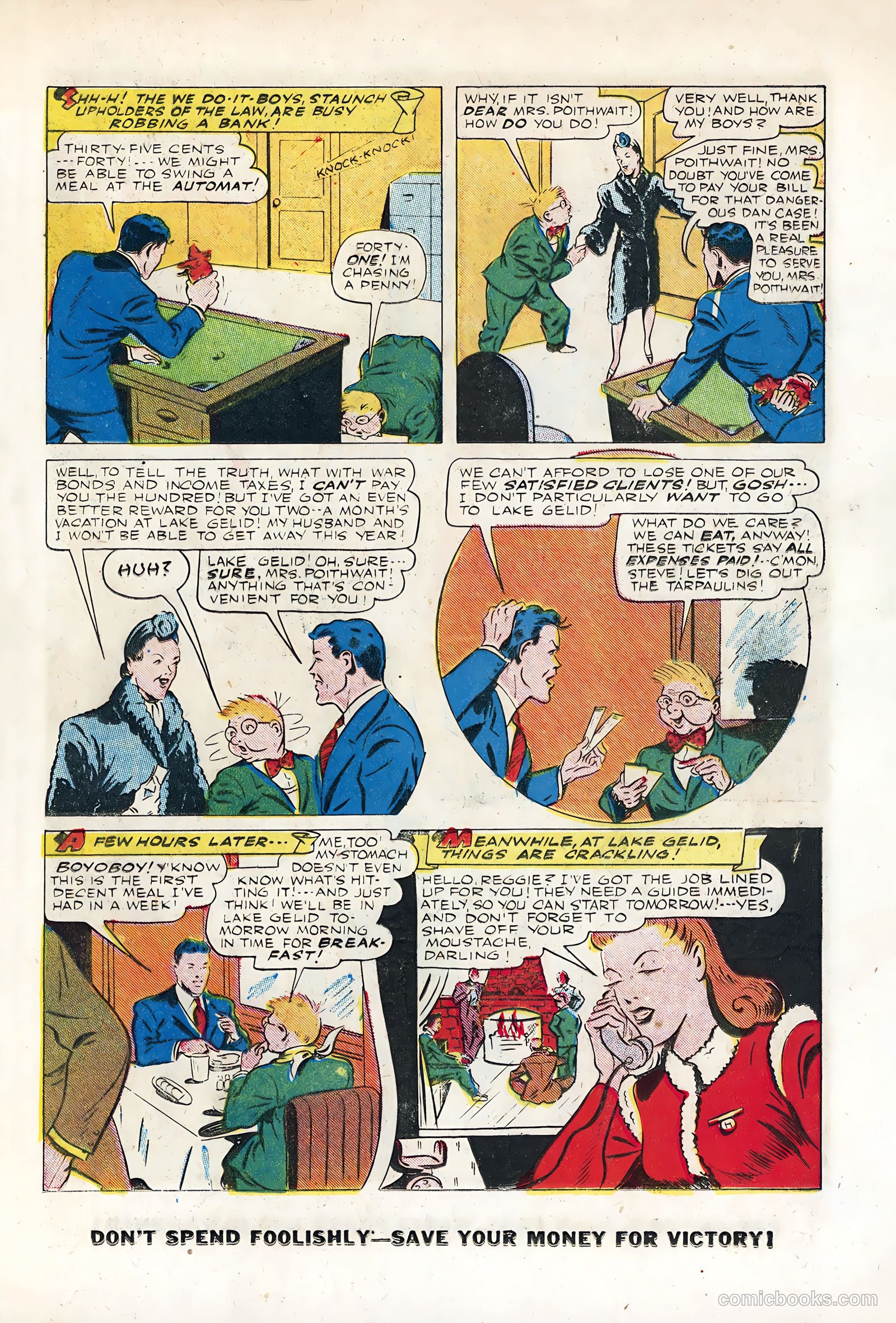 Exciting Comics #37 (1945) — page 35 of 52