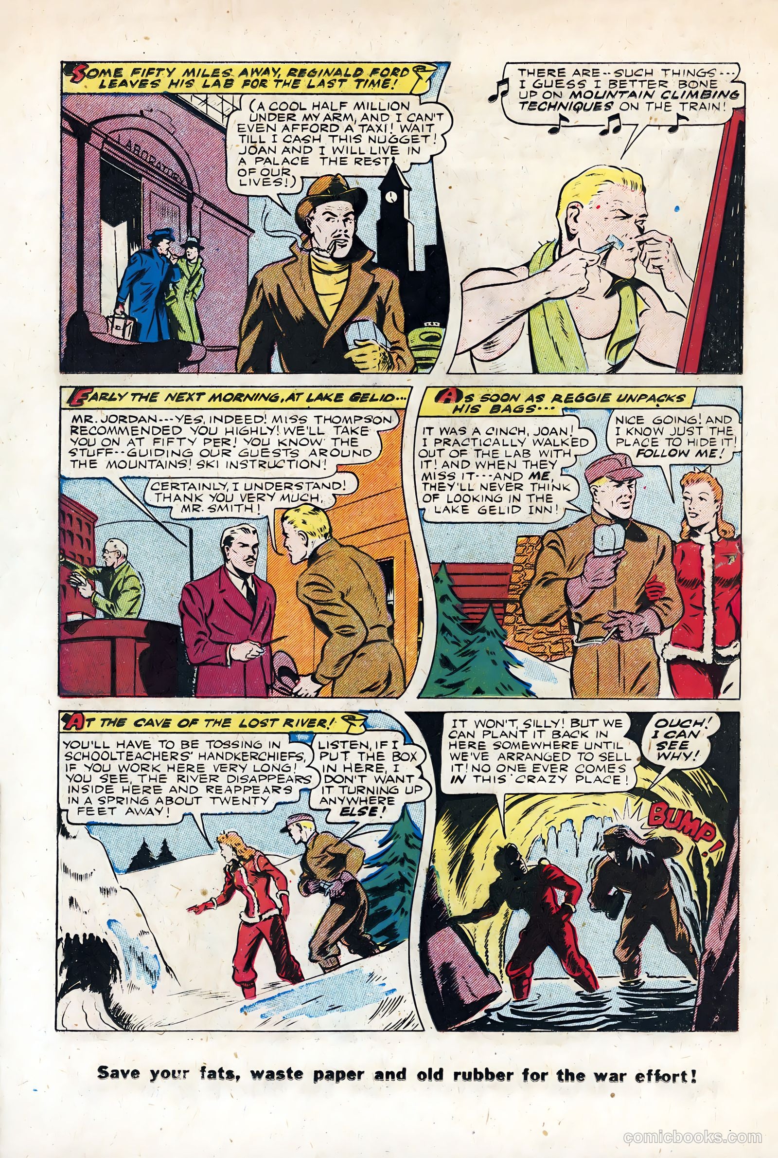 Exciting Comics #37 (1945) — page 36 of 52