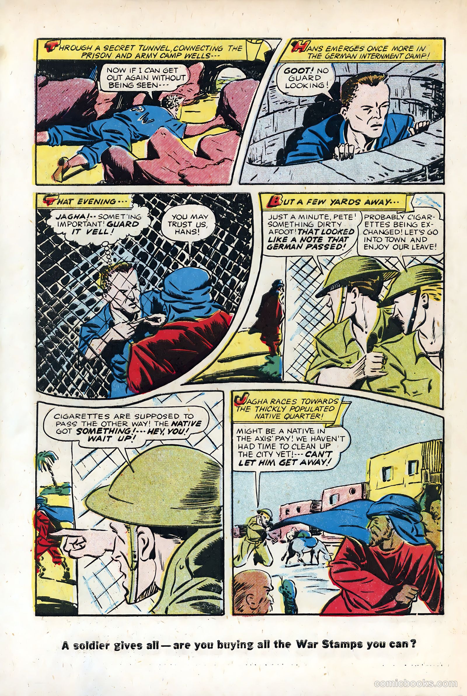 Exciting Comics #37 (1945) — page 44 of 52