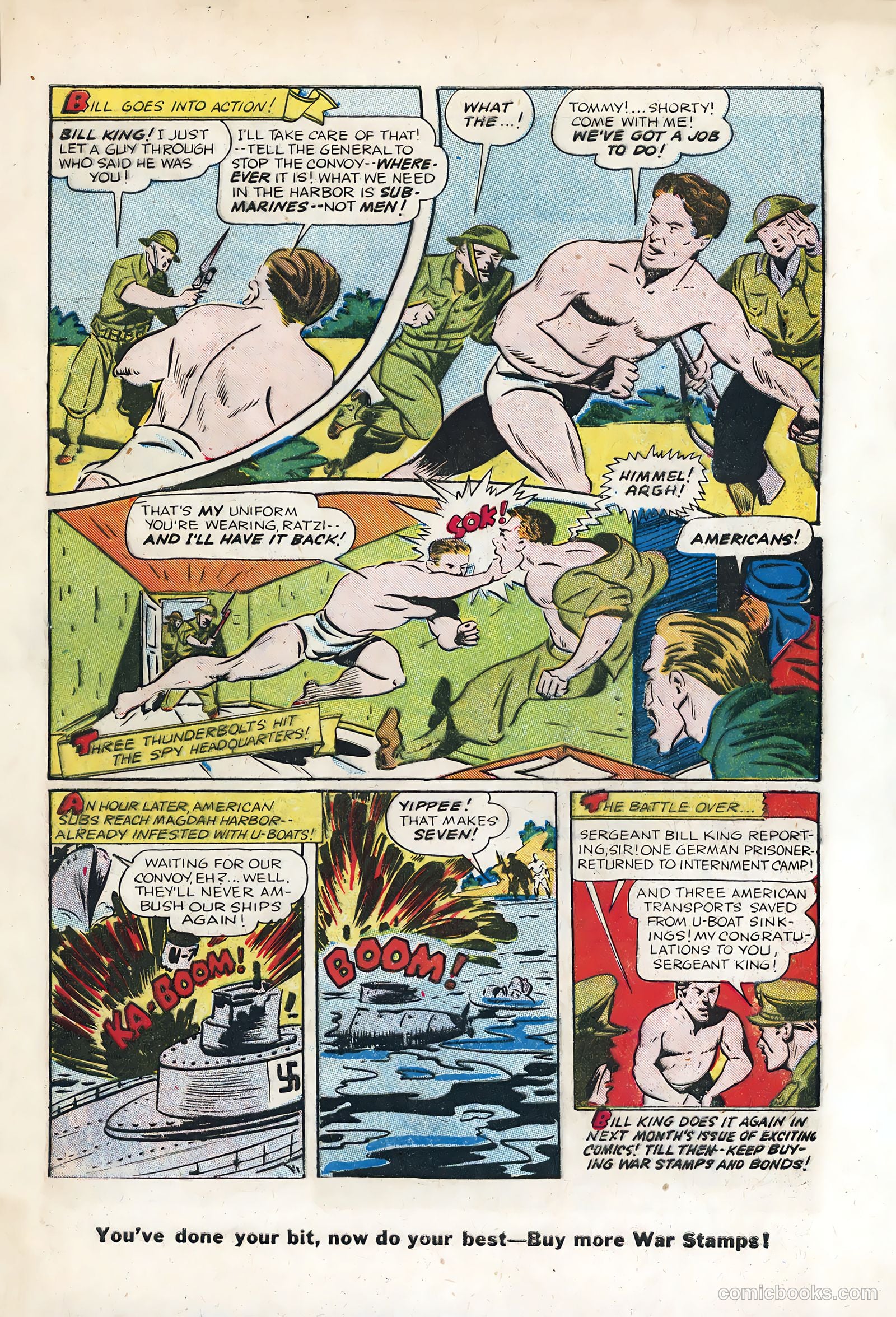 Exciting Comics #37 (1945) — page 49 of 52