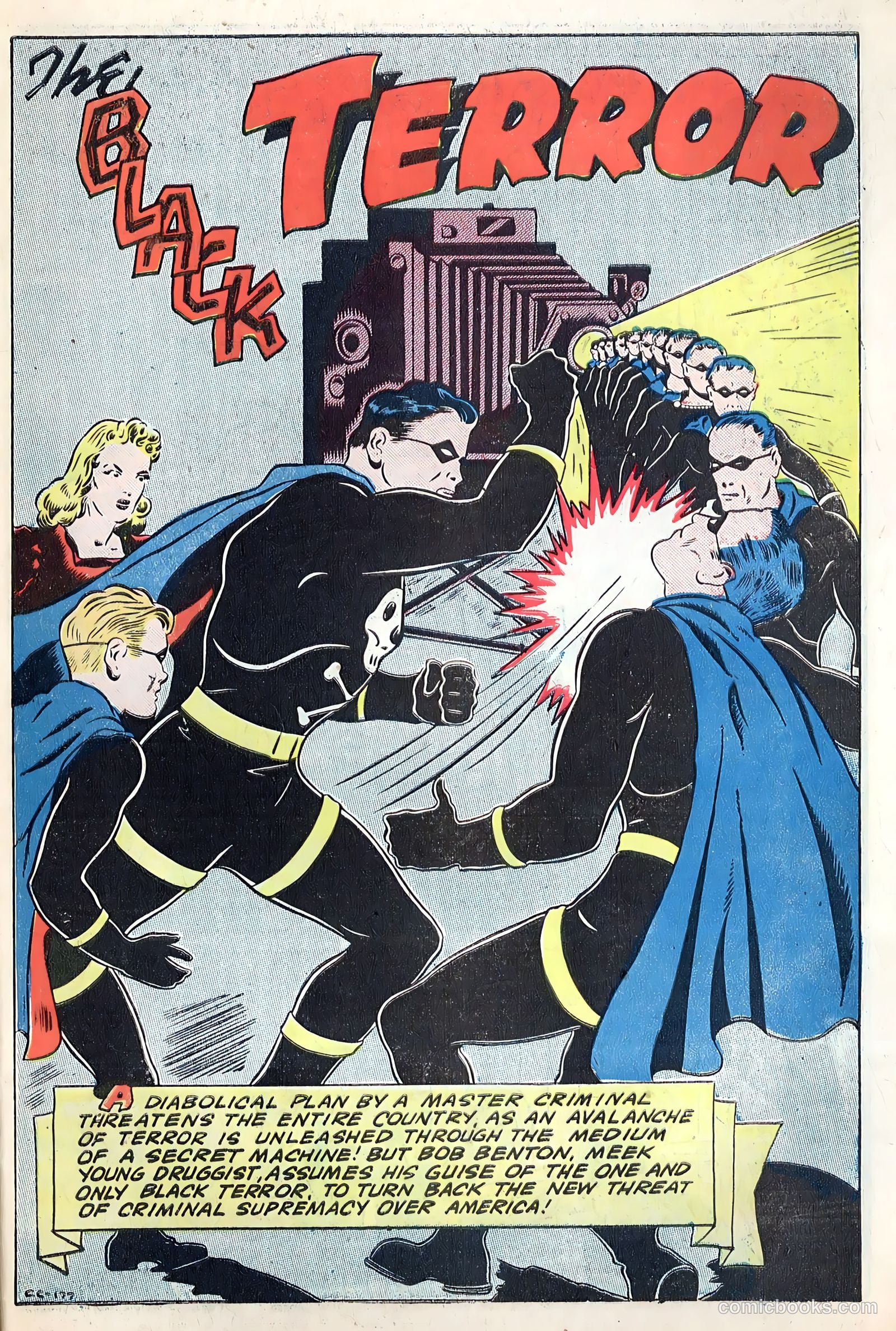 Exciting Comics #38 (1945) — page 3 of 52