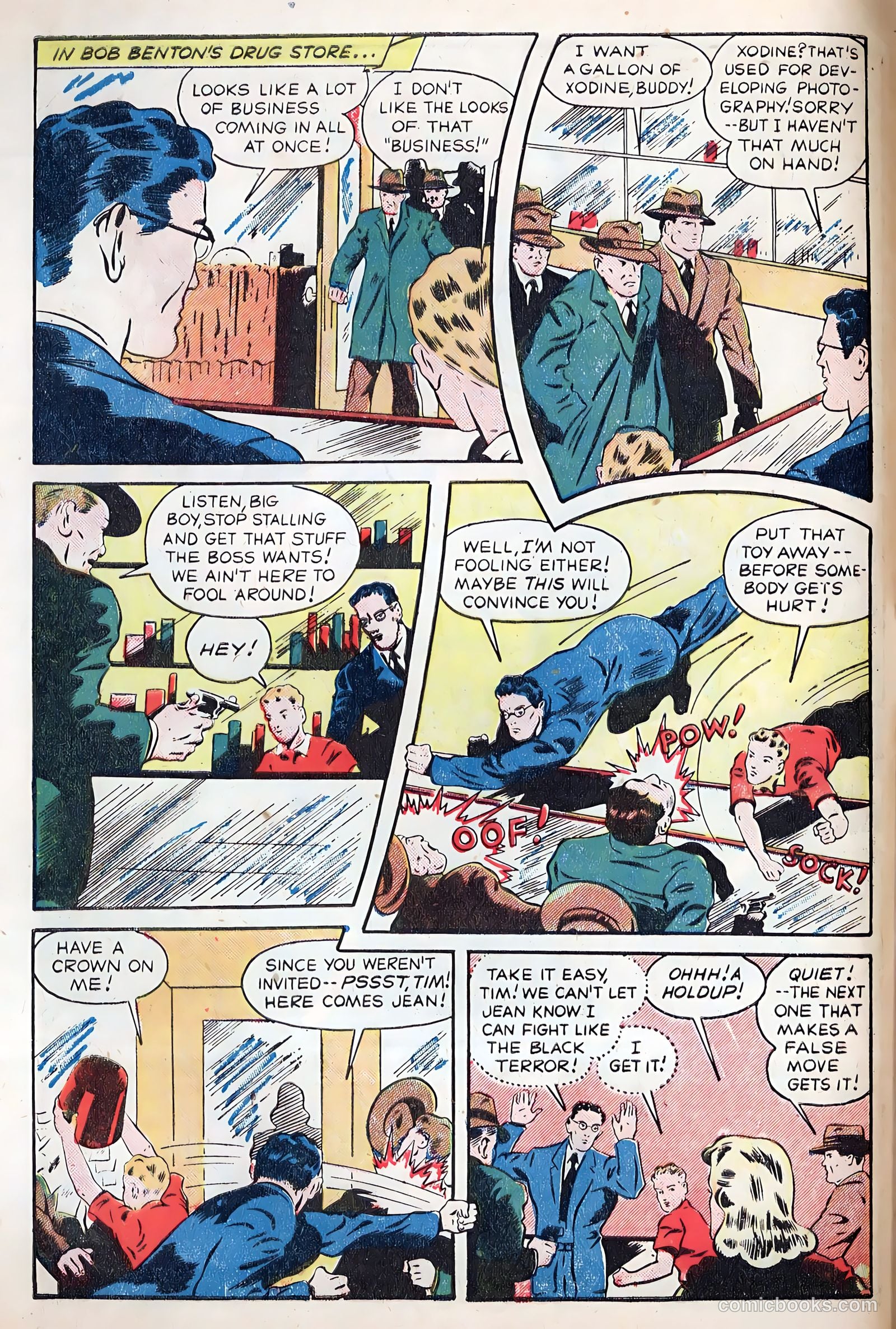 Exciting Comics #38 (1945) — page 4 of 52