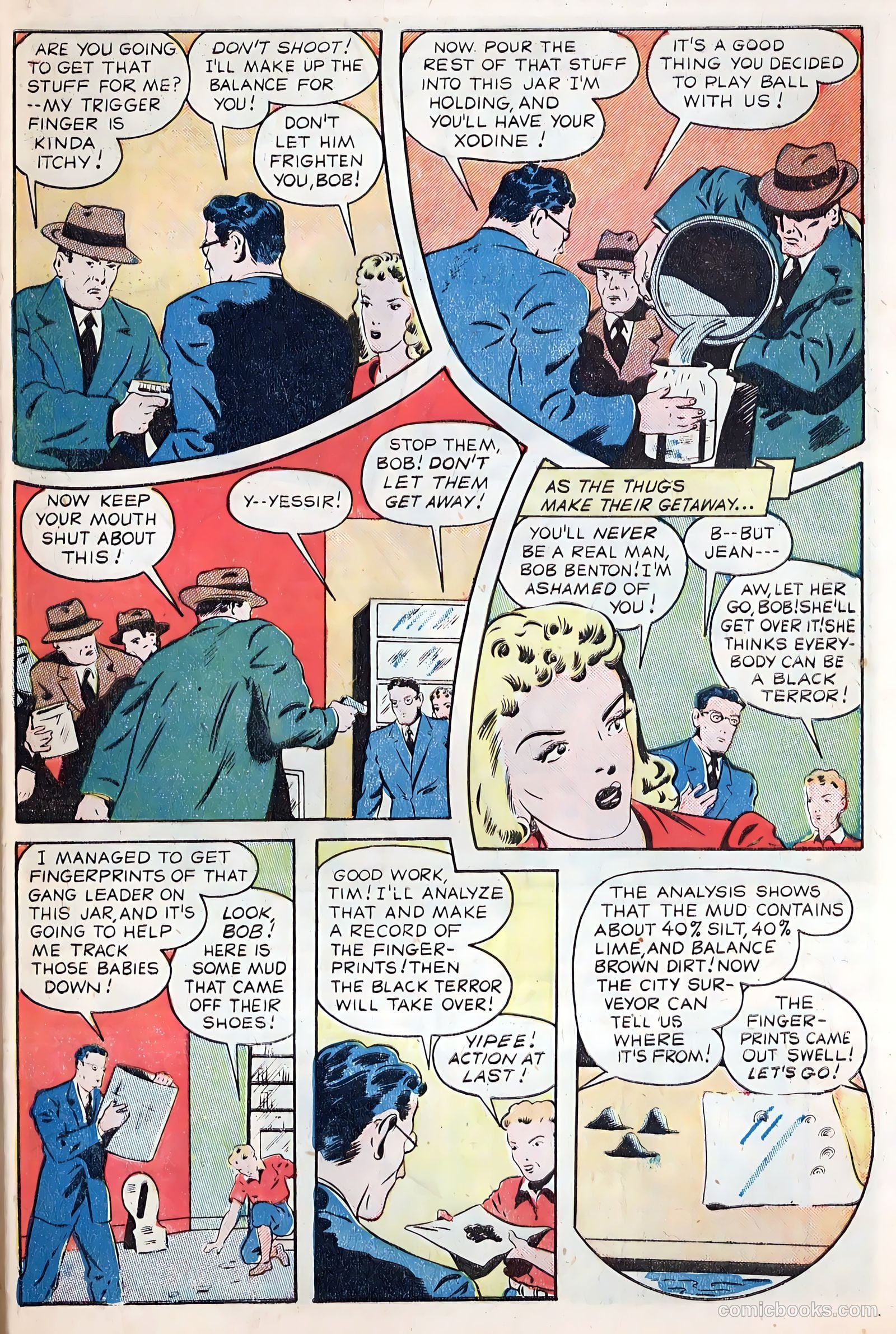 Exciting Comics #38 (1945) — page 5 of 52