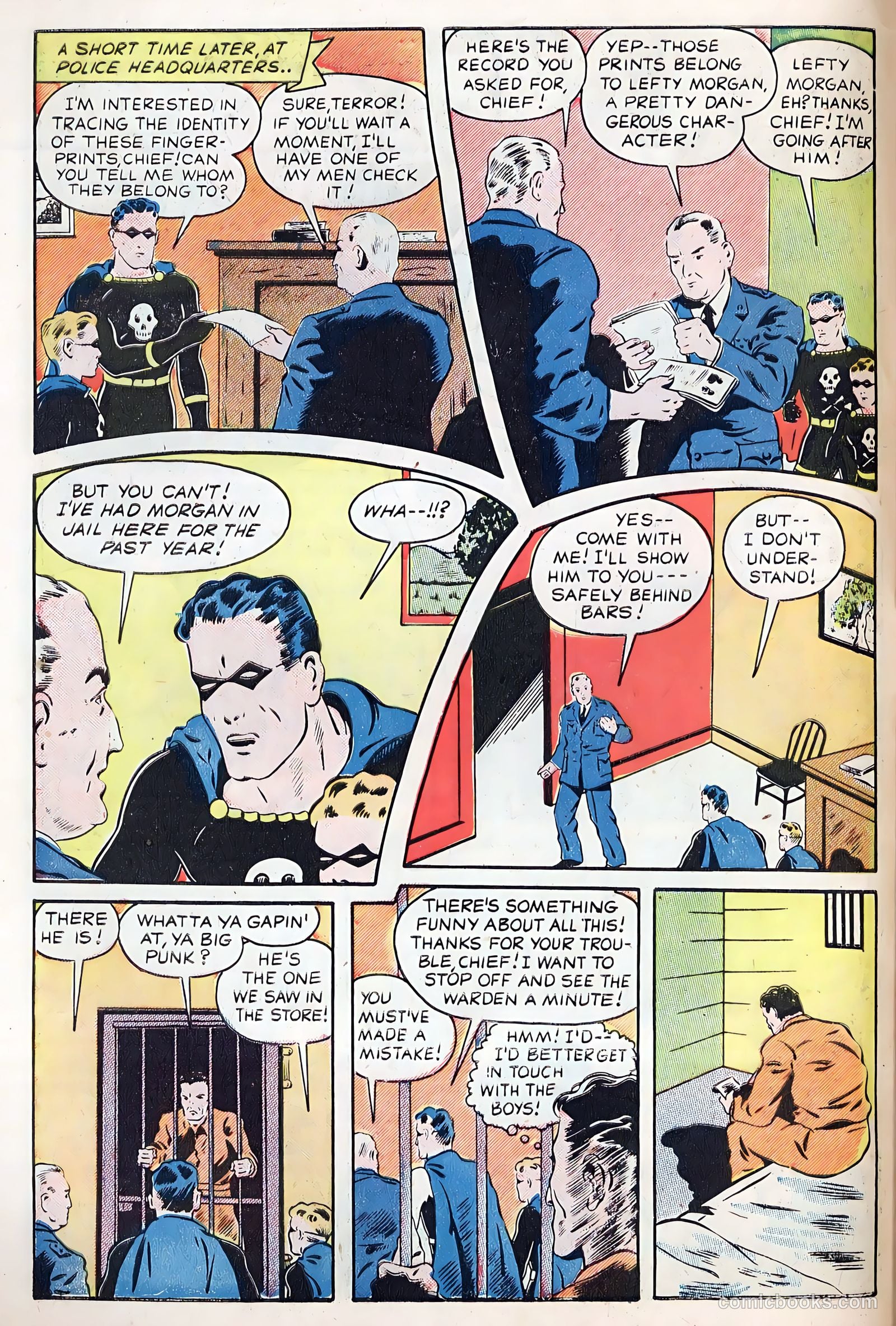 Exciting Comics #38 (1945) — page 6 of 52